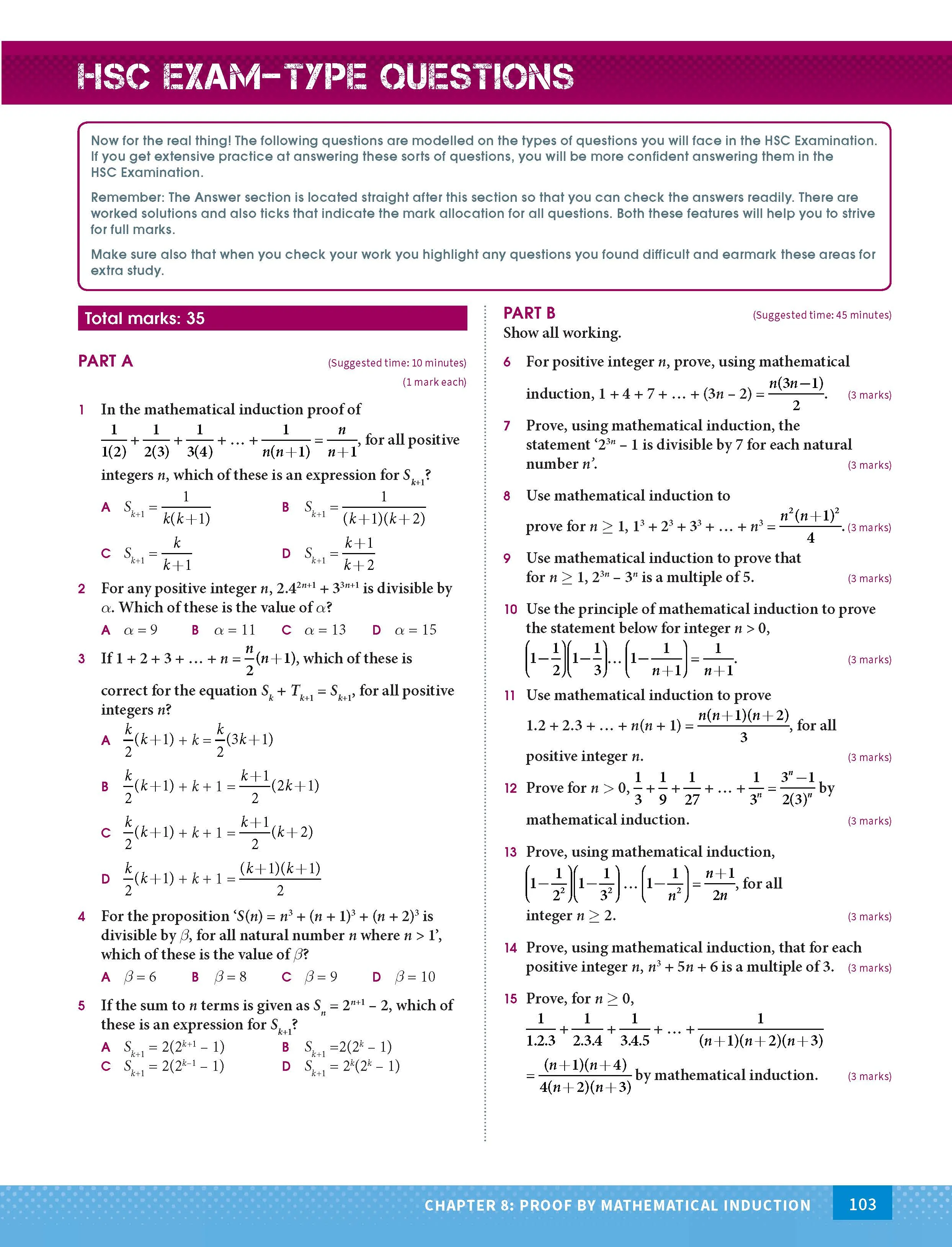 Excel HSC Year 11 and 12 Mathematics Extension 1 Study Guide - Image 12