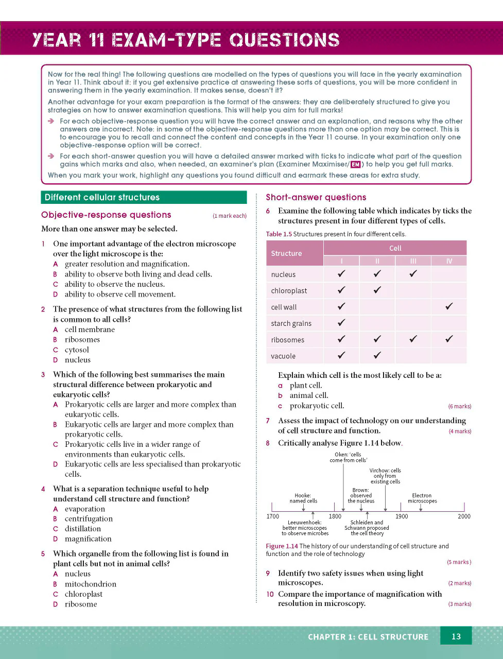 Excel HSC Year 11 Biology Study Guide - Image 13
