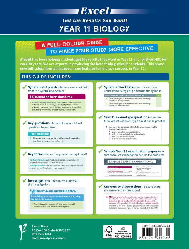 Excel HSC Year 11 Biology Study Guide - Image 18