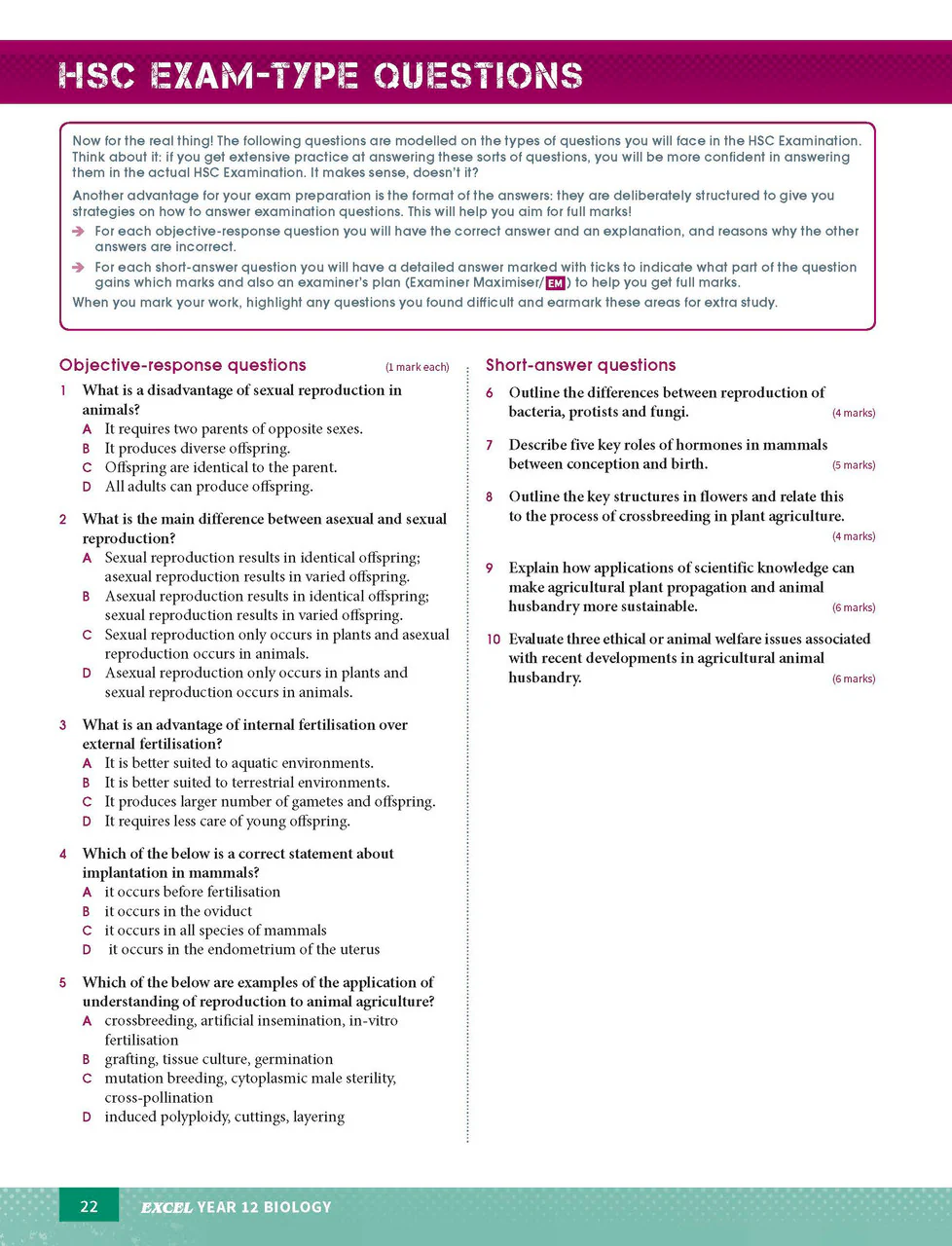 Excel HSC Year 12 Biology Study Guide - Image 8
