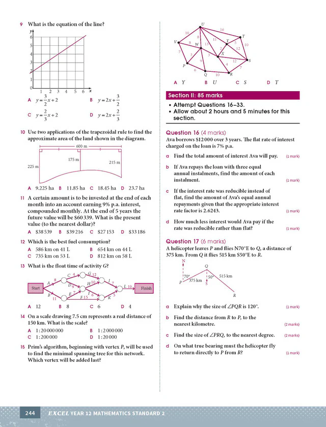 Excel HSC Year 12 Mathematics Standard 2 Study Guide - Image 14