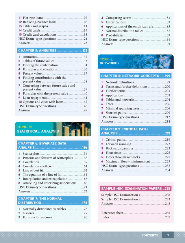 Excel HSC Year 12 Mathematics Standard 2 Study Guide - Image 4