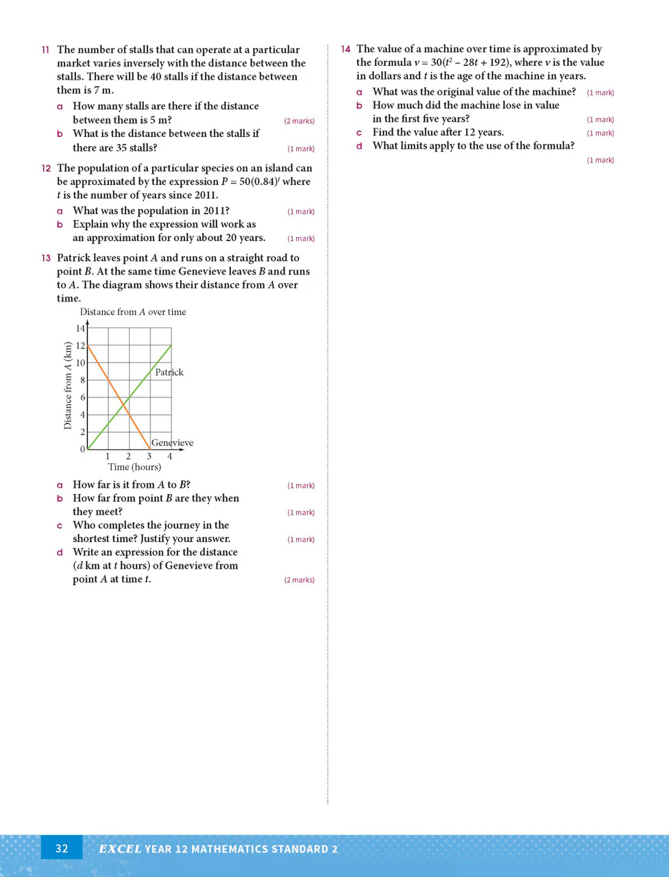 Excel HSC Year 12 Mathematics Standard 2 Study Guide - Image 9