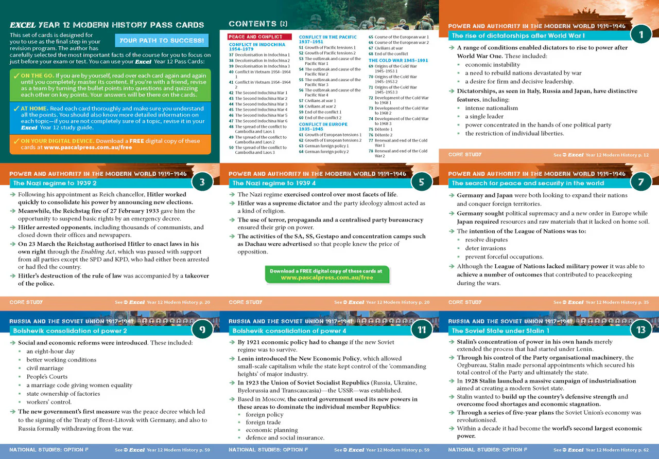 Excel HSC Year 12 Modern History Study Guide - Image 2