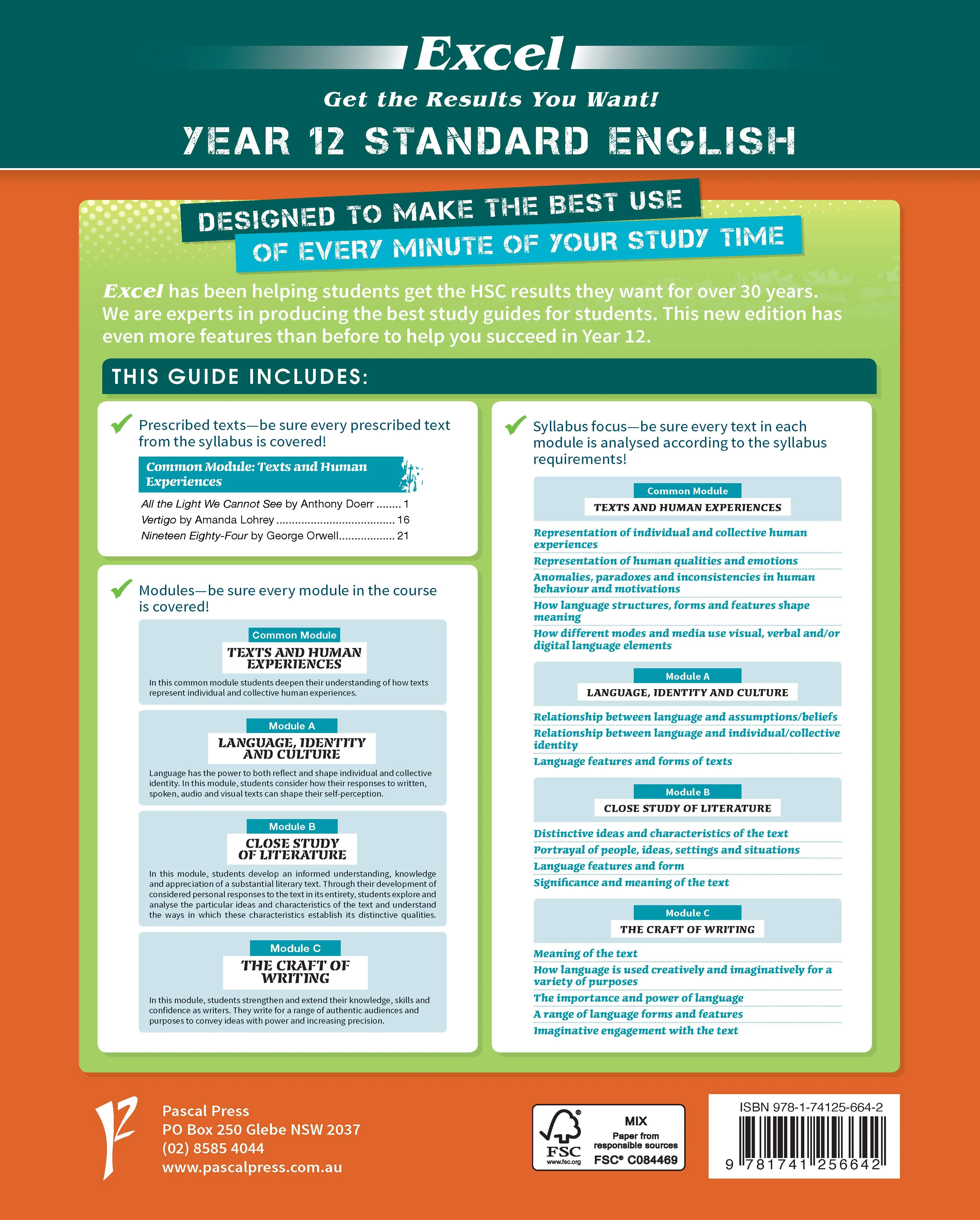 Excel HSC Year 12 Standard English Study Guide - Image 12