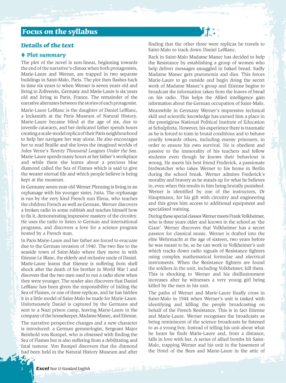 Excel HSC Year 12 Standard English Study Guide - Image 5