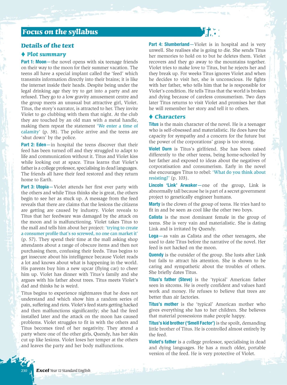 Excel HSC Year 12 Standard English Study Guide - Image 8