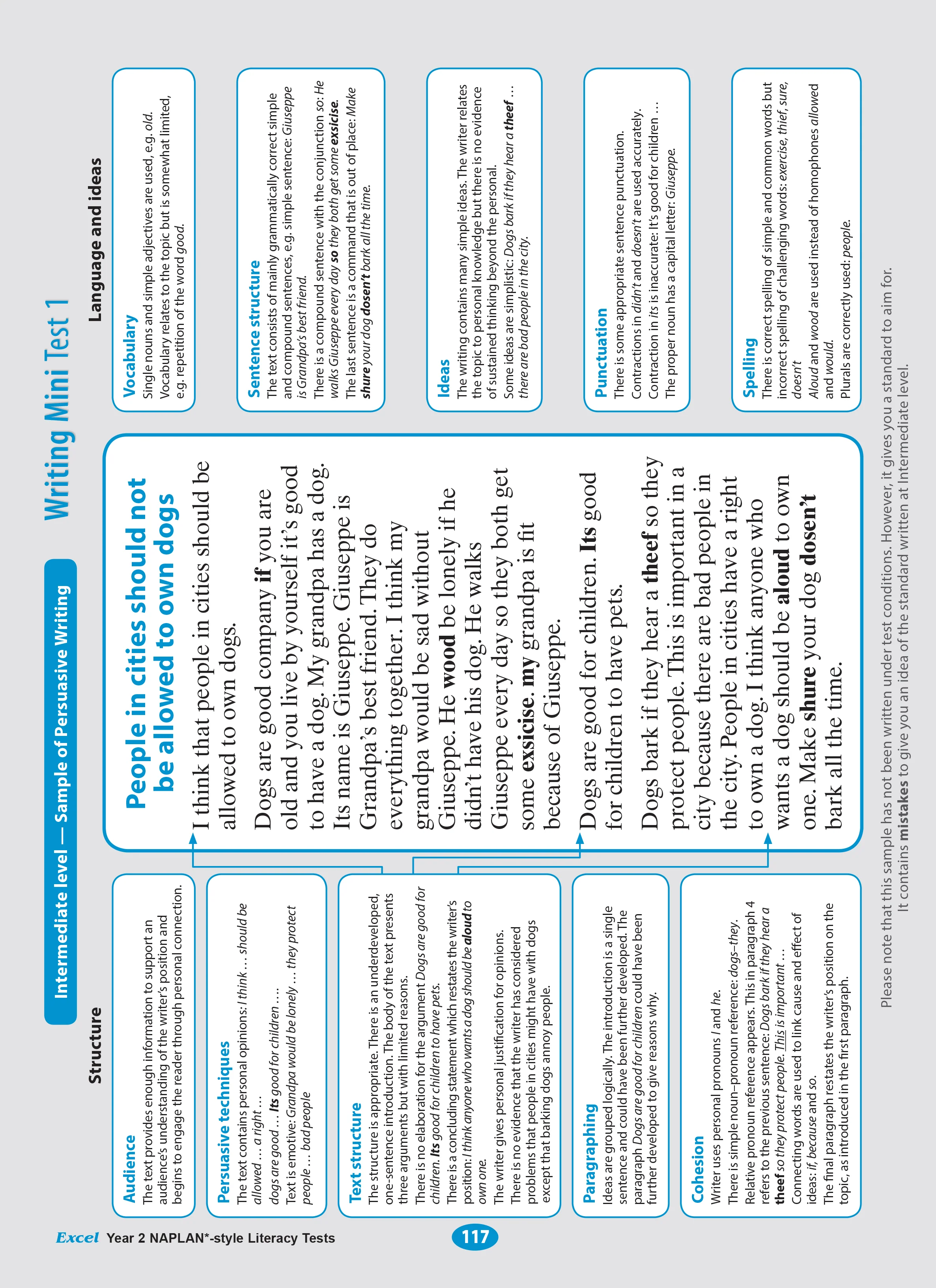 Excel Year 2 NAPLAN*-style Literacy Tests - Image 14