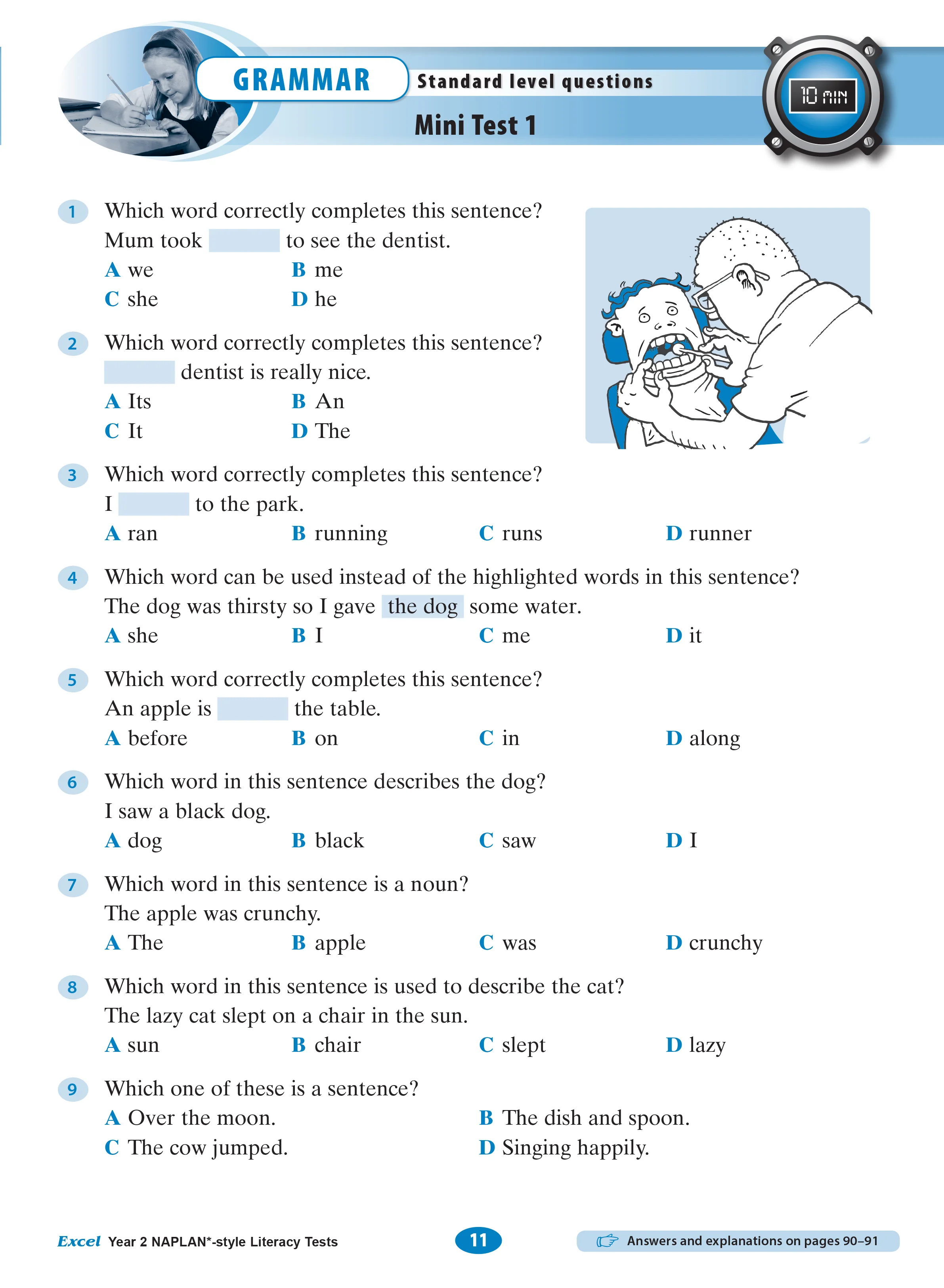 Excel Year 2 NAPLAN*-style Literacy Tests - Image 5