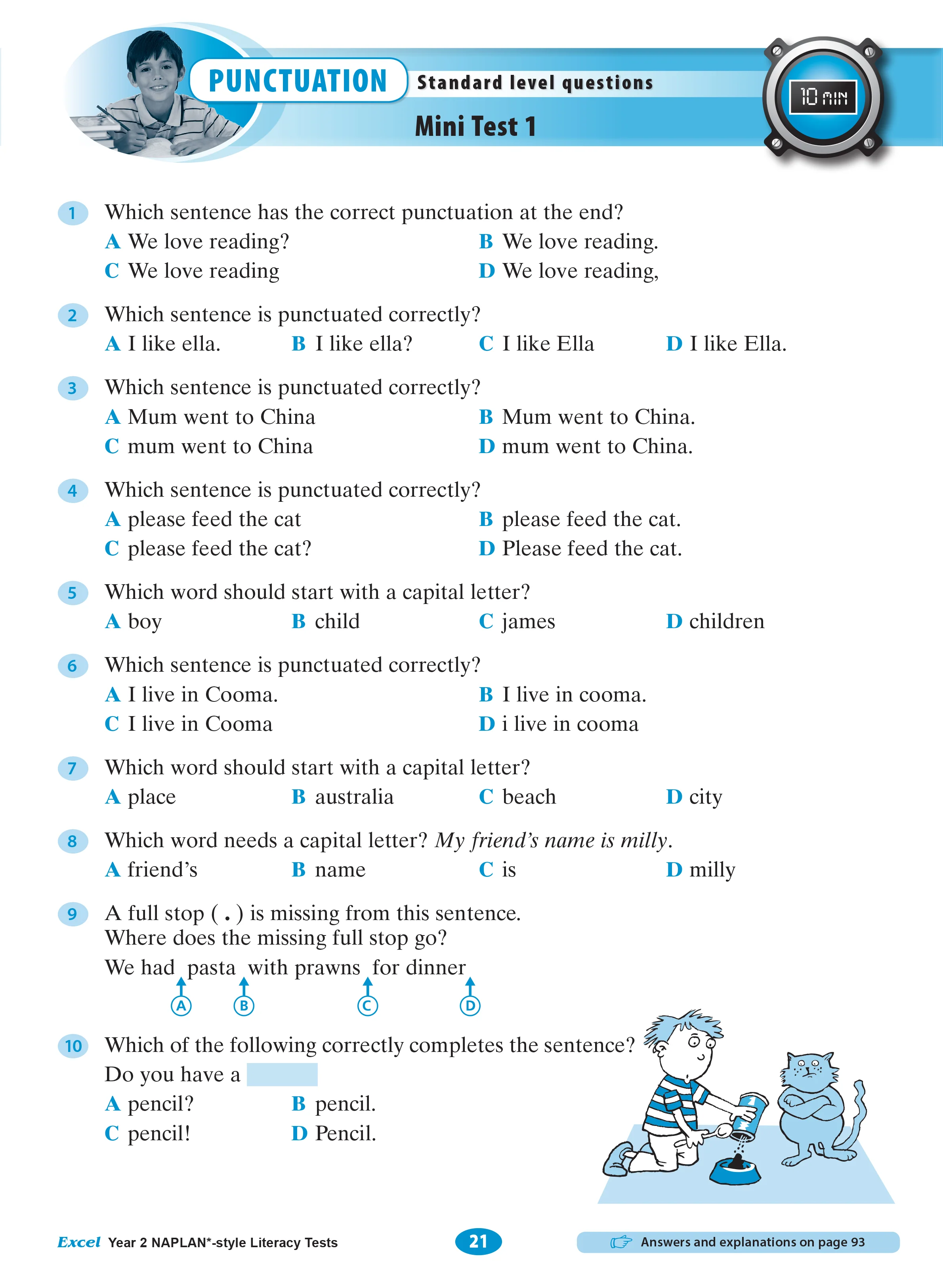 Excel Year 2 NAPLAN*-style Literacy Tests - Image 6