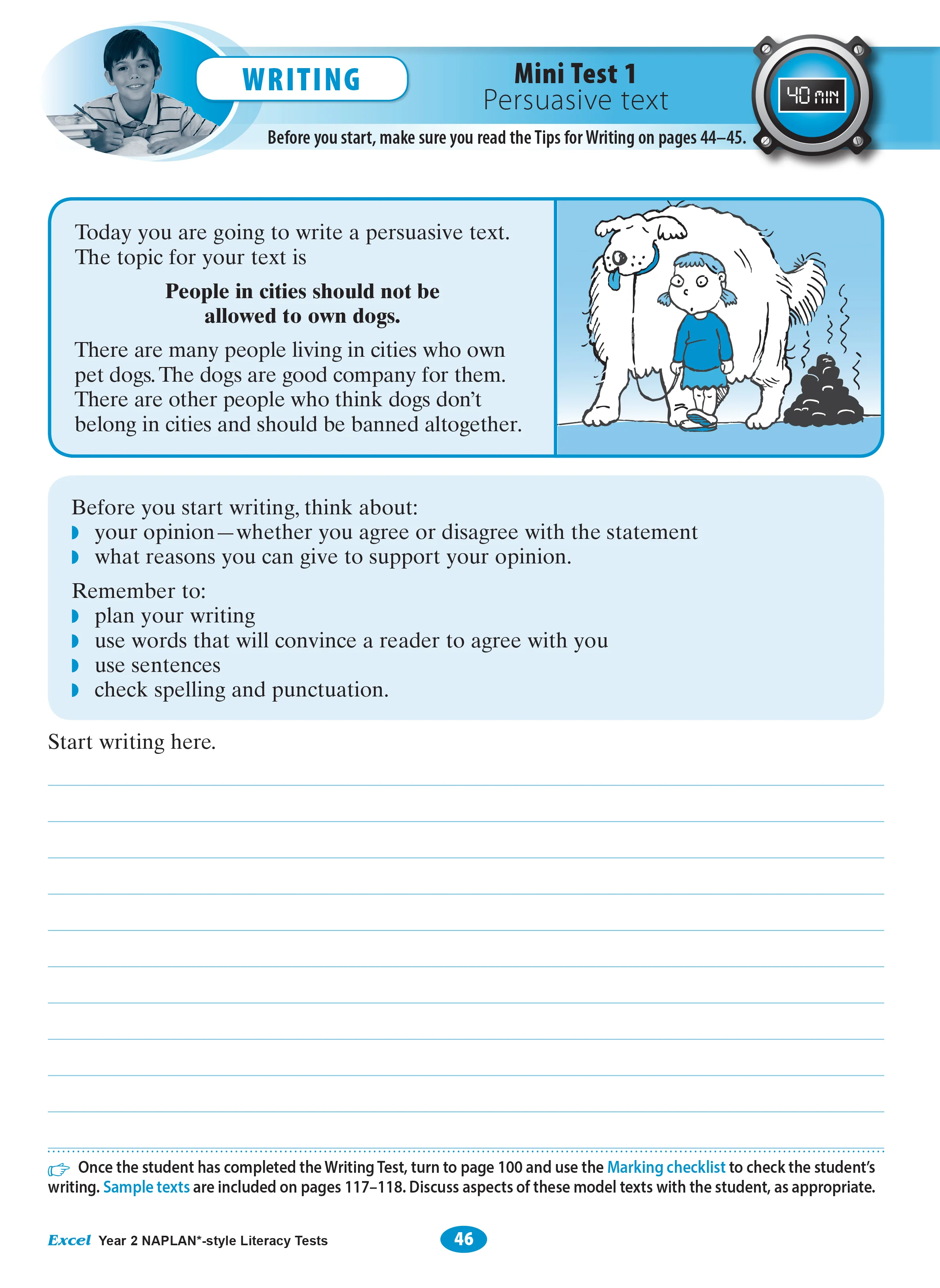 Excel Year 2 NAPLAN*-style Literacy Tests - Image 8
