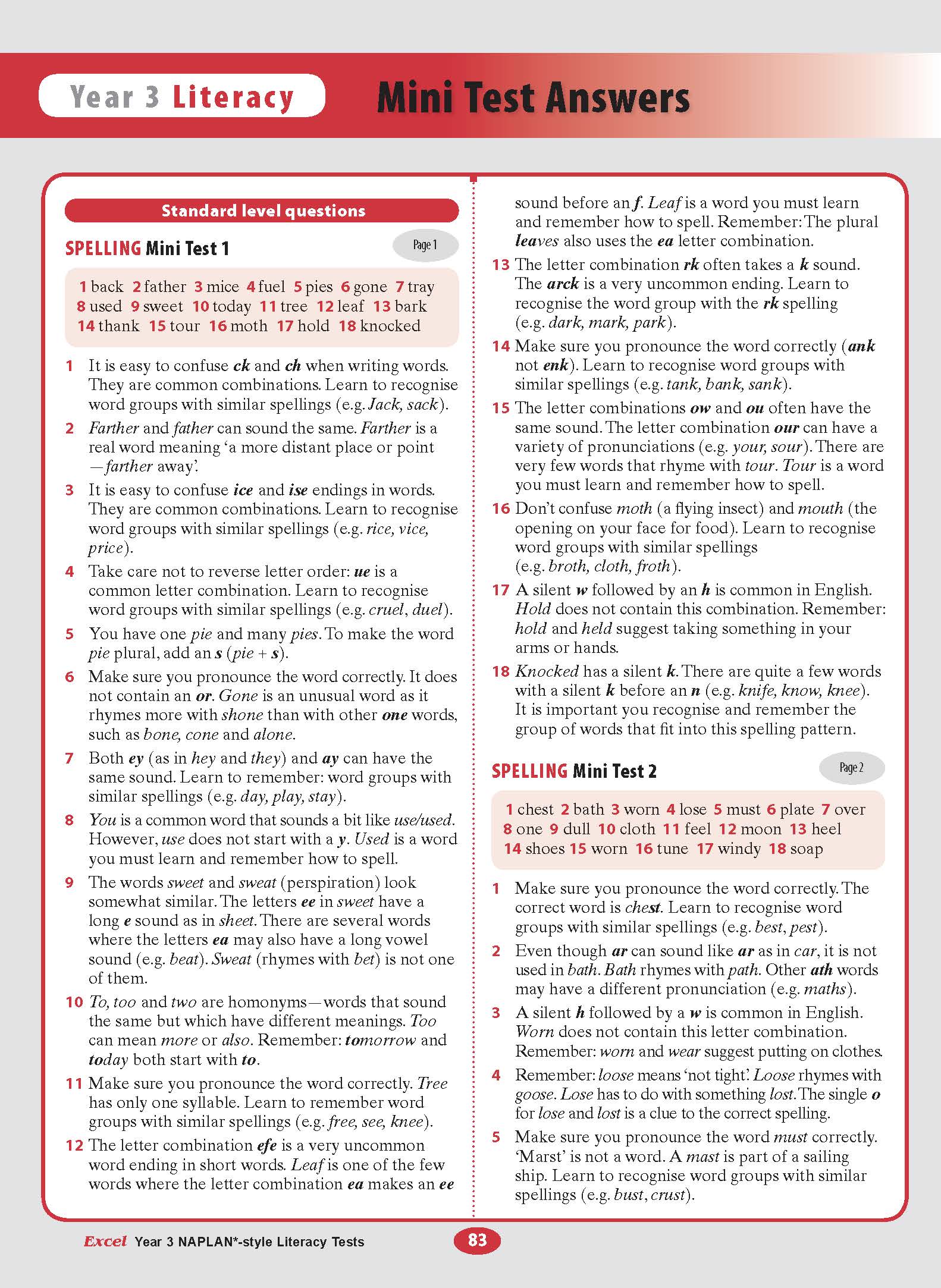 Excel Year 3 NAPLAN*-style Literacy Tests - Image 12