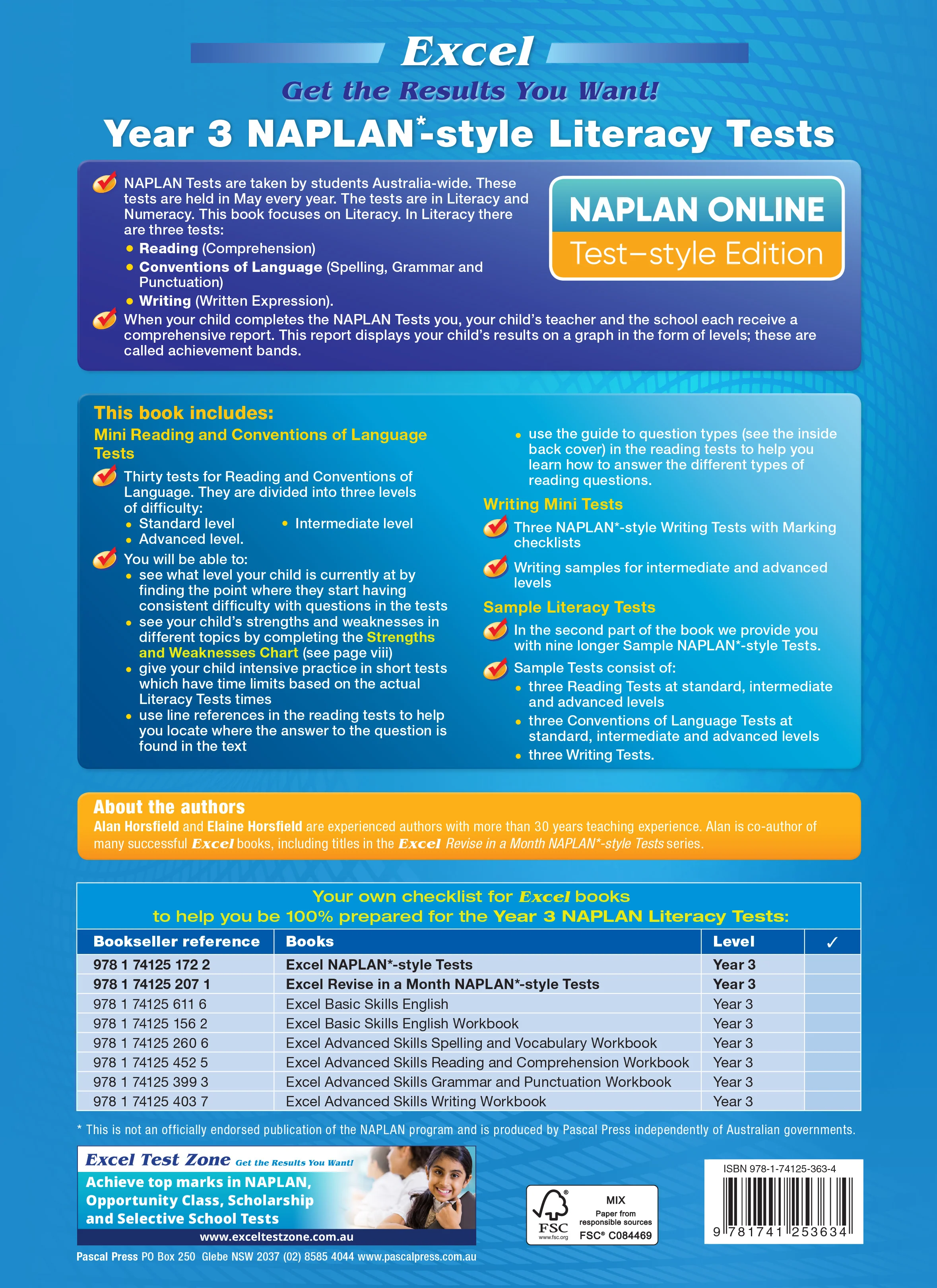 Excel Year 3 NAPLAN*-style Literacy Tests - Image 7
