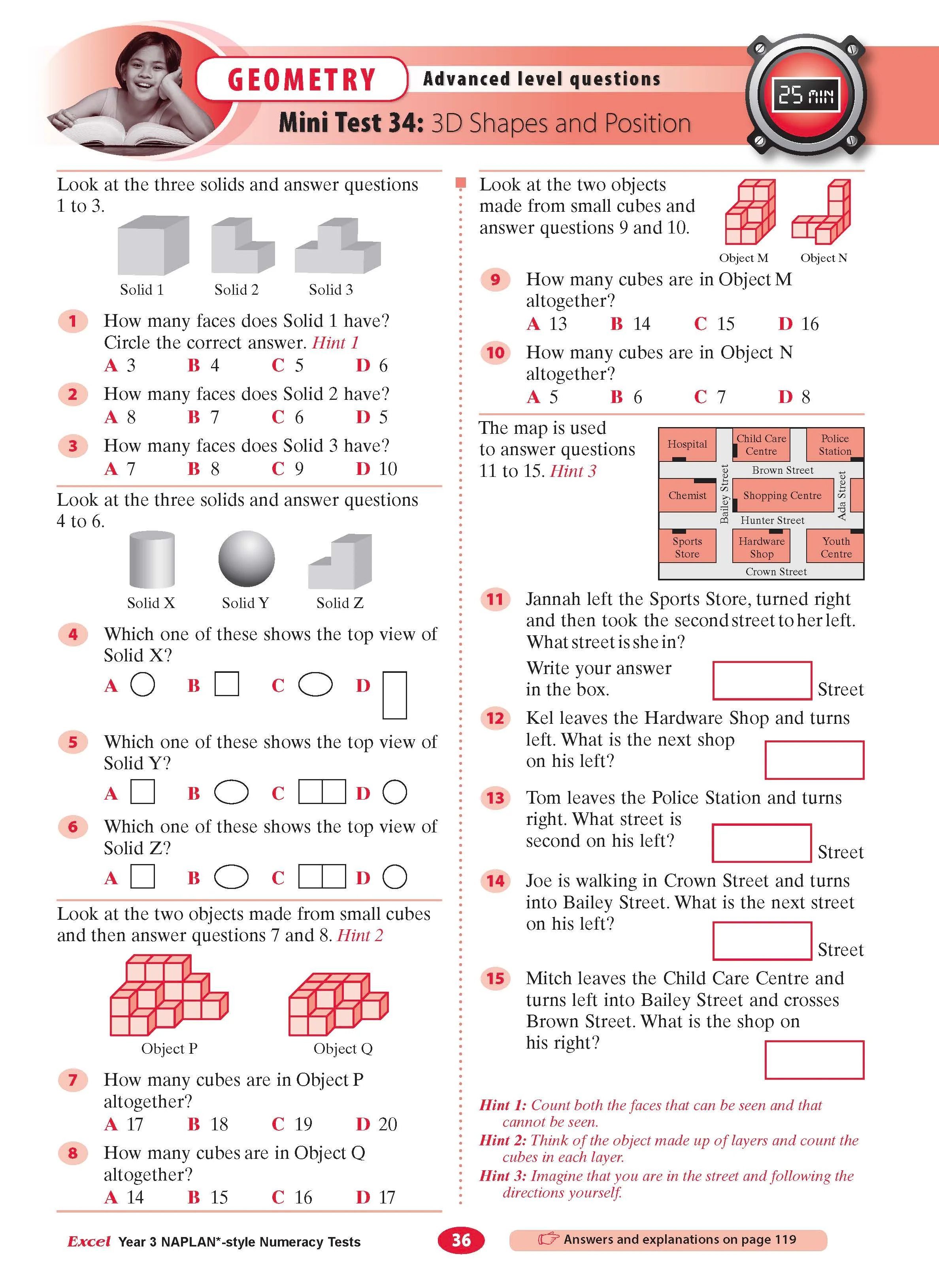 Excel Year 3 NAPLAN*-style Numeracy Tests - Image 9