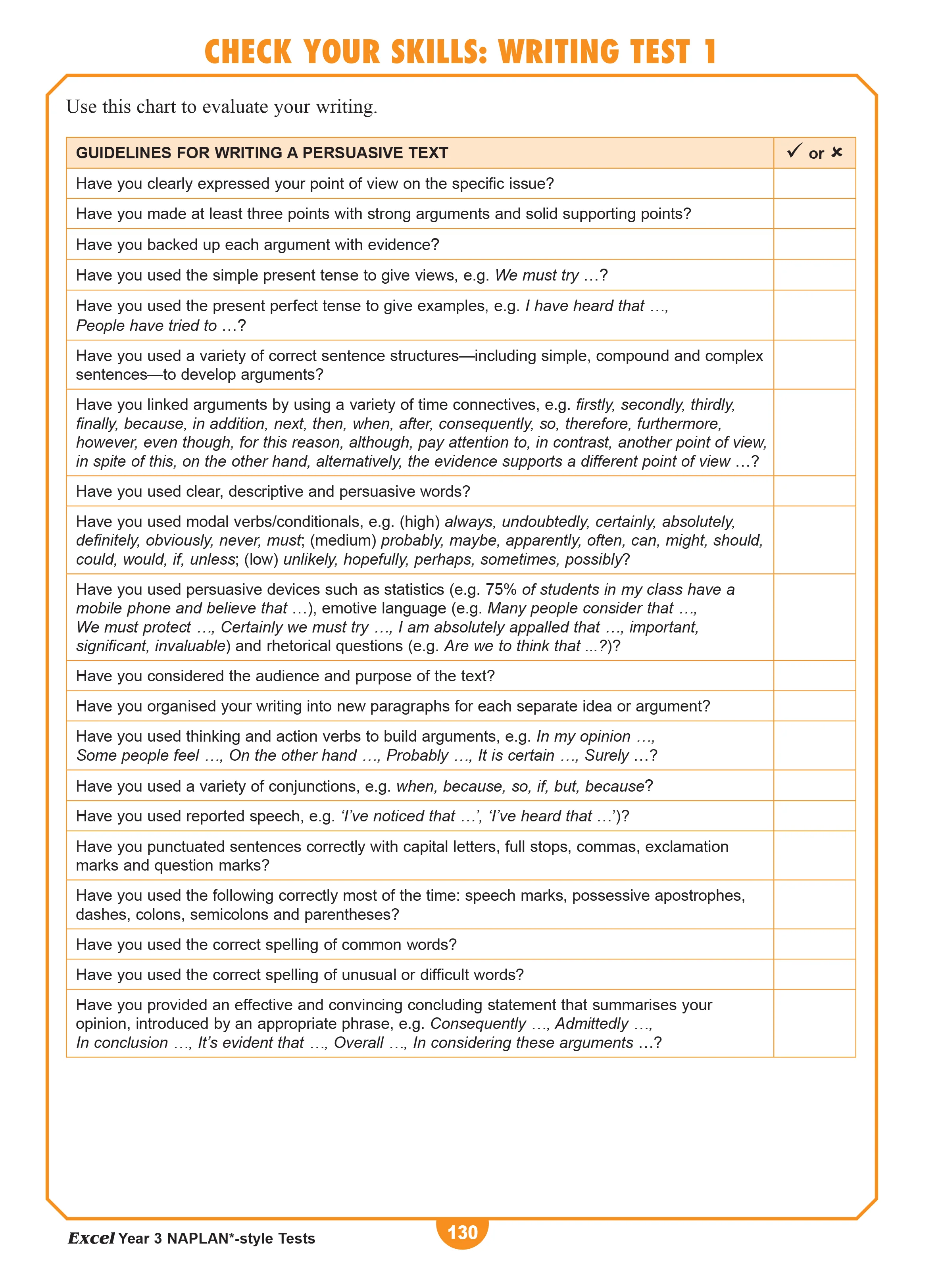 Excel Year 3 NAPLAN*-style Tests - Image 13