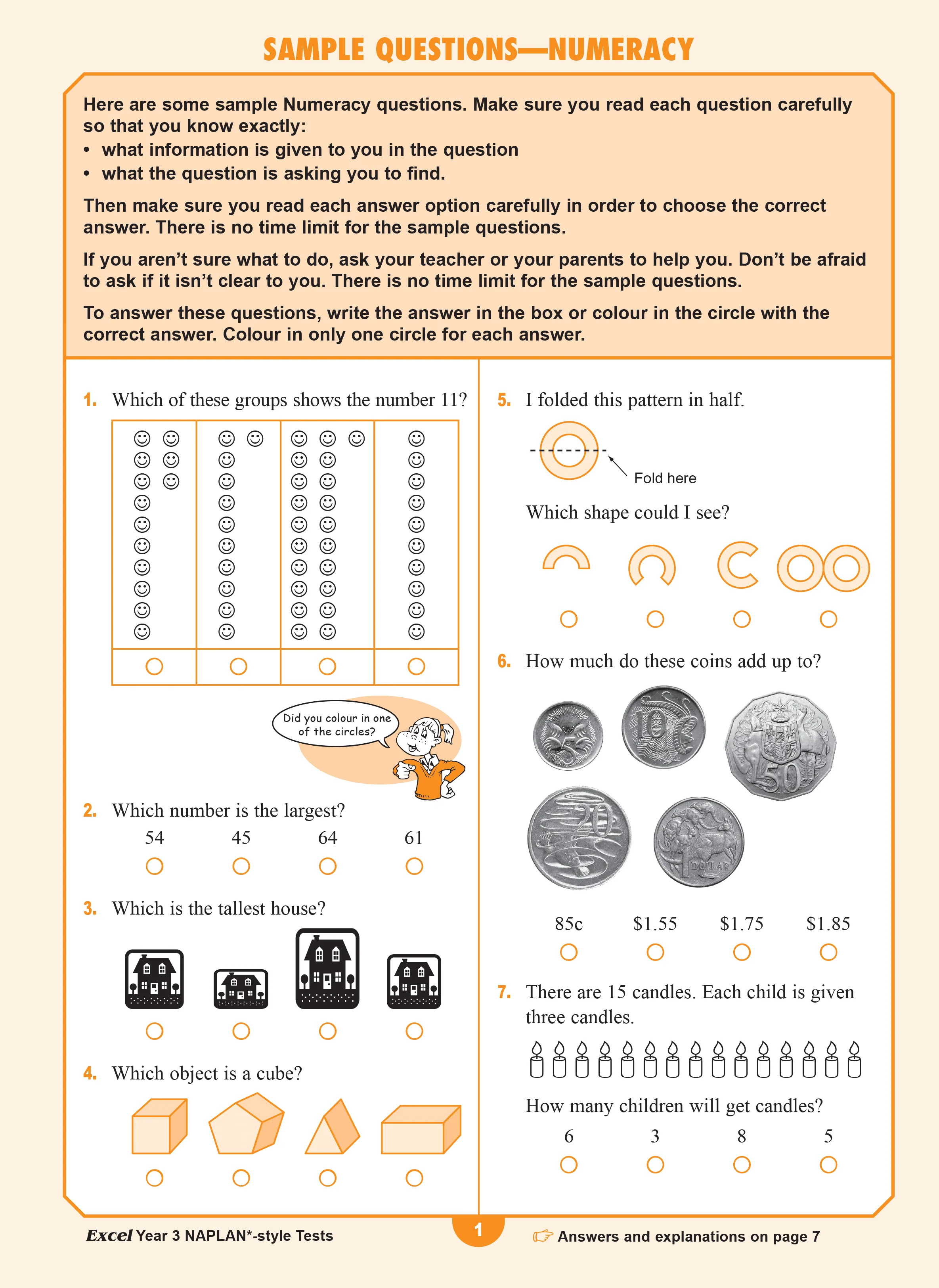 Excel Year 3 NAPLAN*-style Tests - Image 4