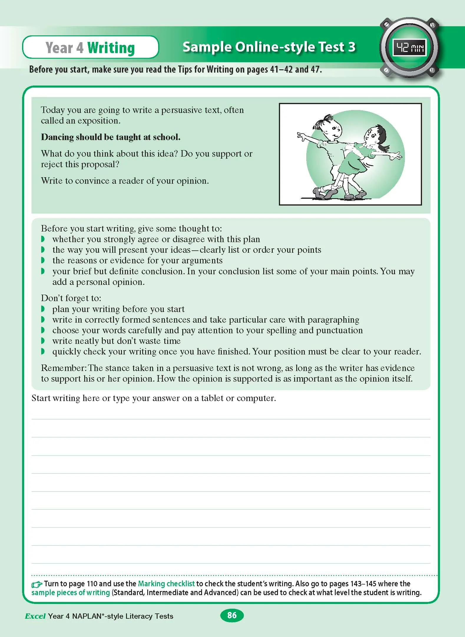 Excel Year 4 NAPLAN*-style Literacy Tests - Image 15