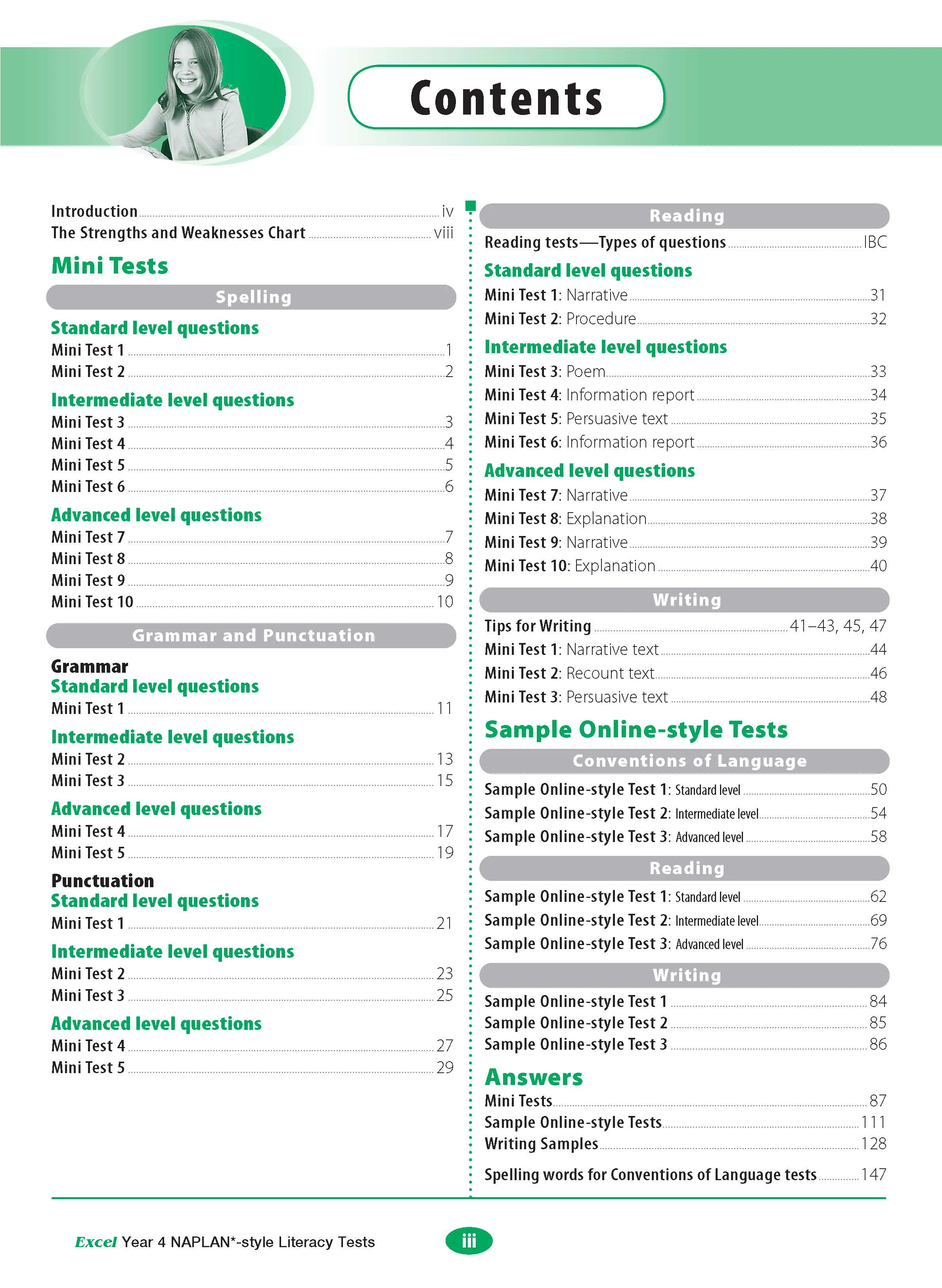 Excel Year 4 NAPLAN*-style Literacy Tests - Image 2
