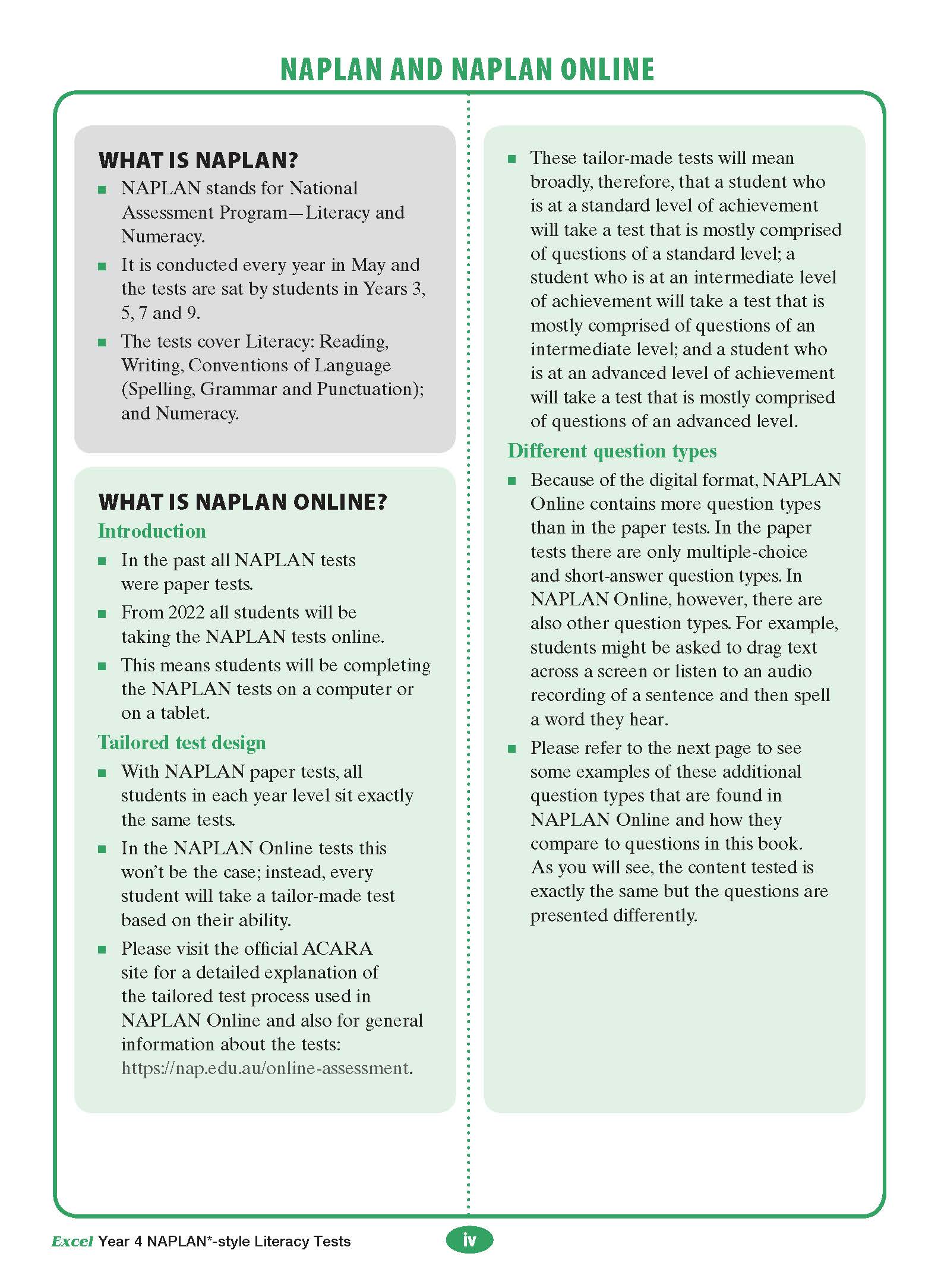 Excel Year 4 NAPLAN*-style Literacy Tests - Image 3