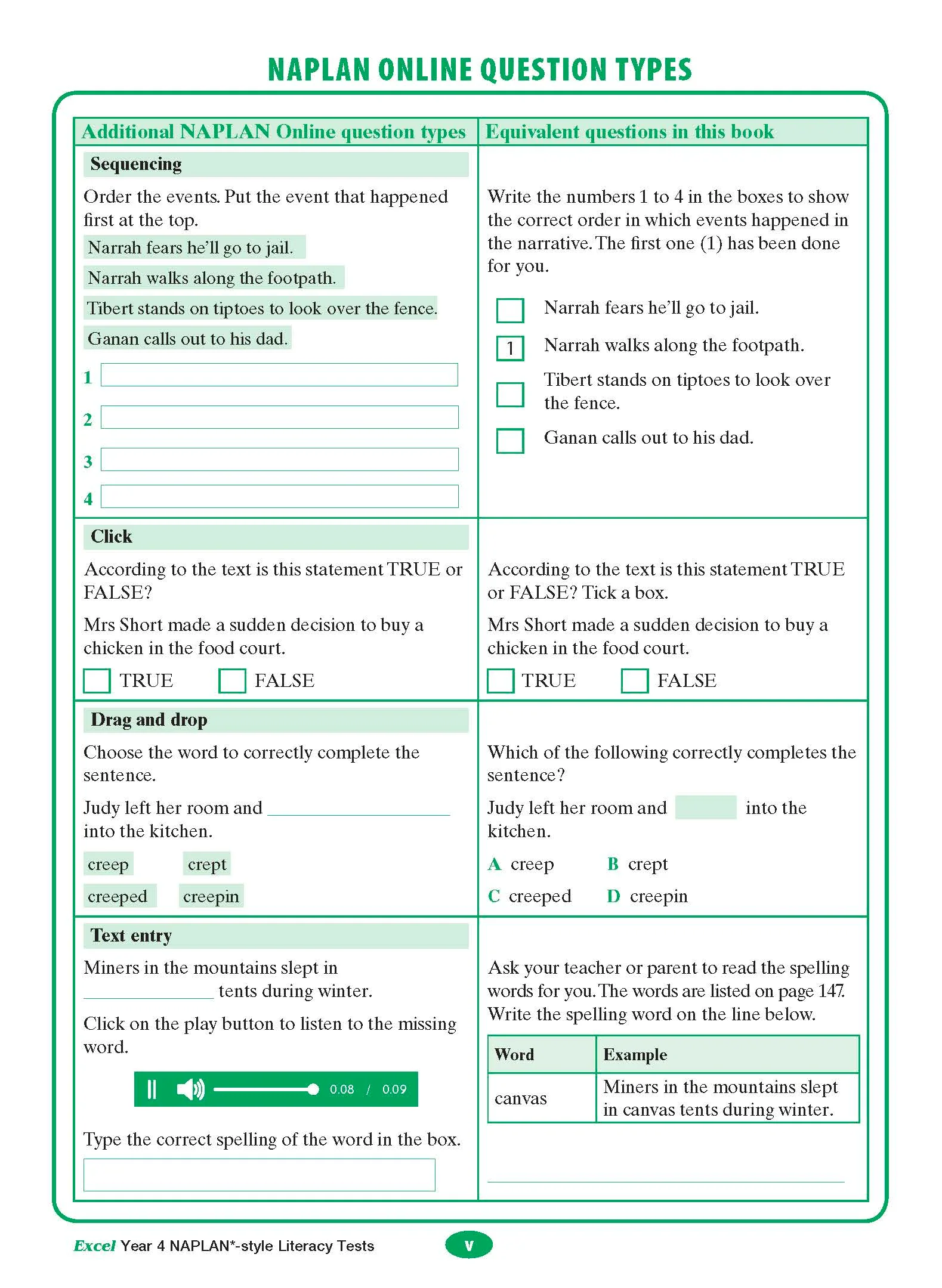 Excel Year 4 NAPLAN*-style Literacy Tests - Image 4