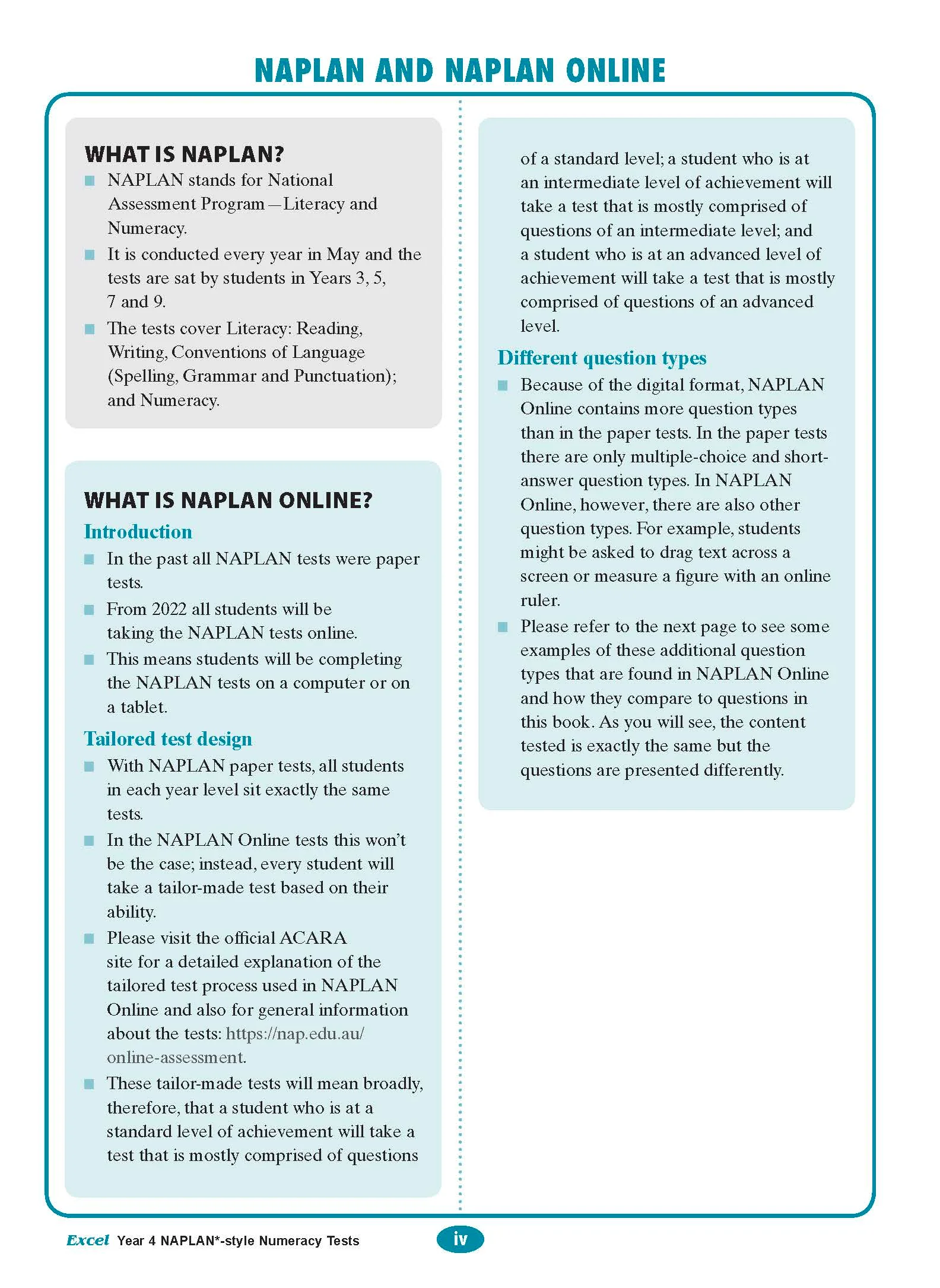 Excel Year 4 NAPLAN*-style Numeracy Tests - Image 3