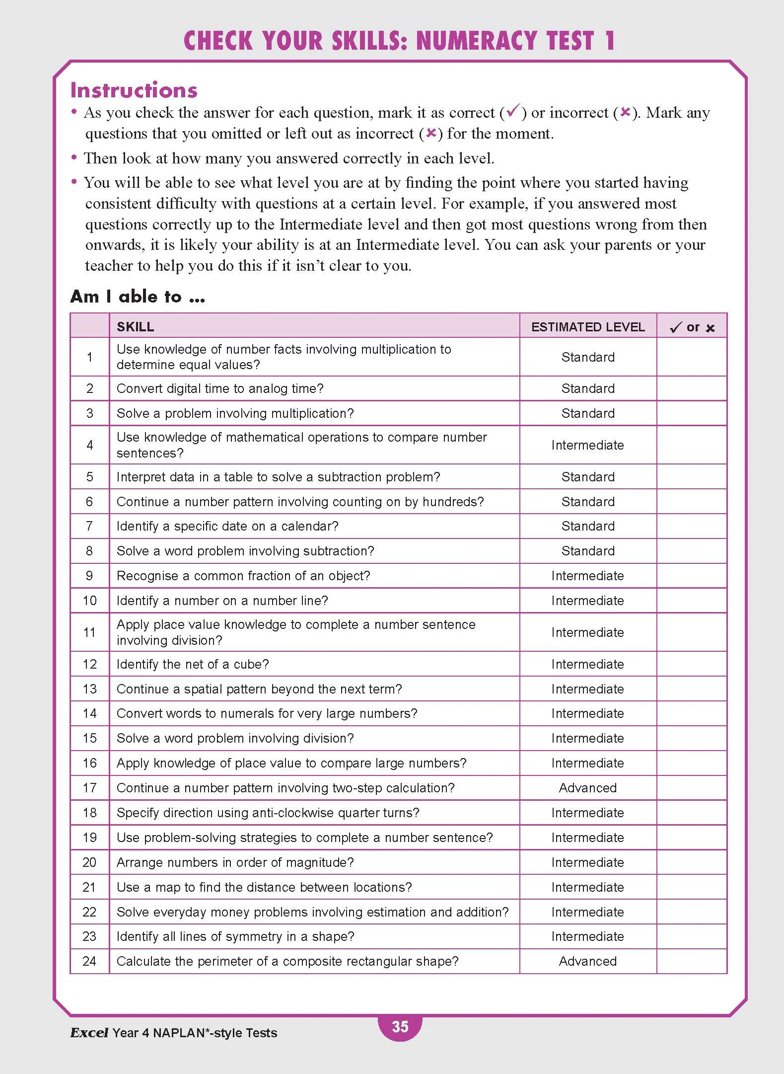 Excel Year 4 NAPLAN*-style Tests - Image 8
