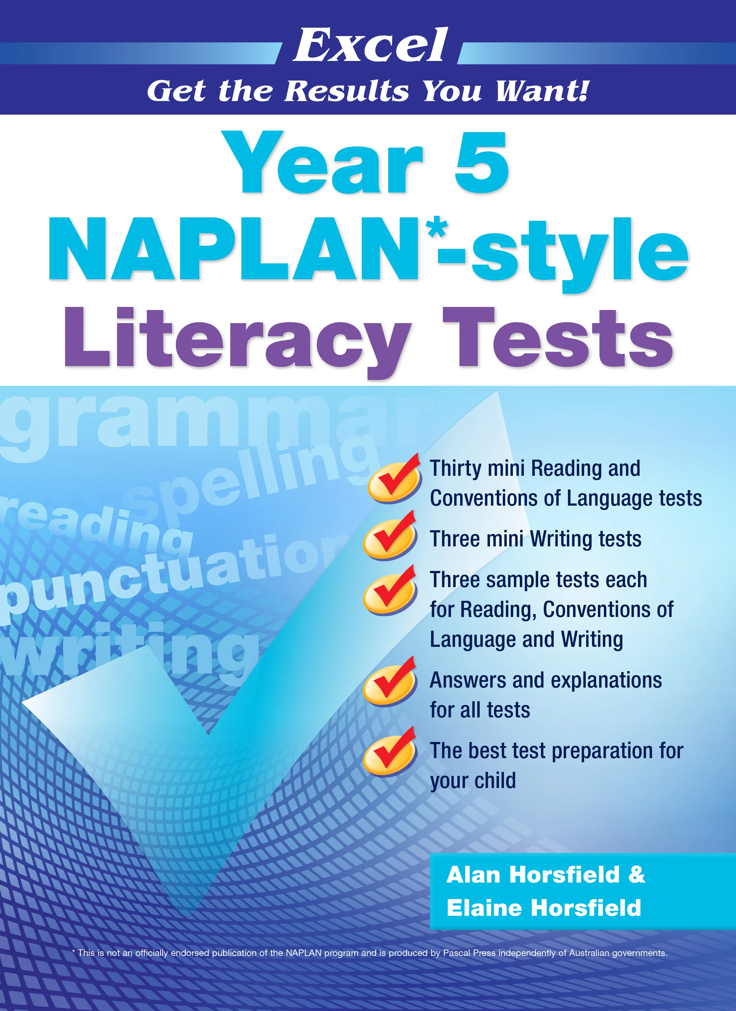 Excel Year 5 NAPLAN*-style Literacy Tests