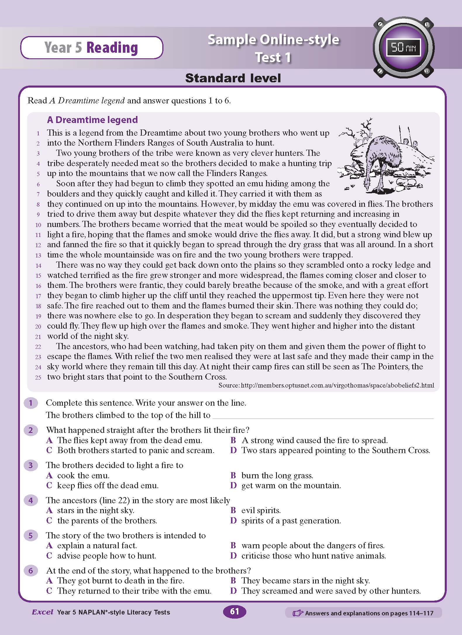 Excel Year 5 NAPLAN*-style Literacy Tests - Image 10