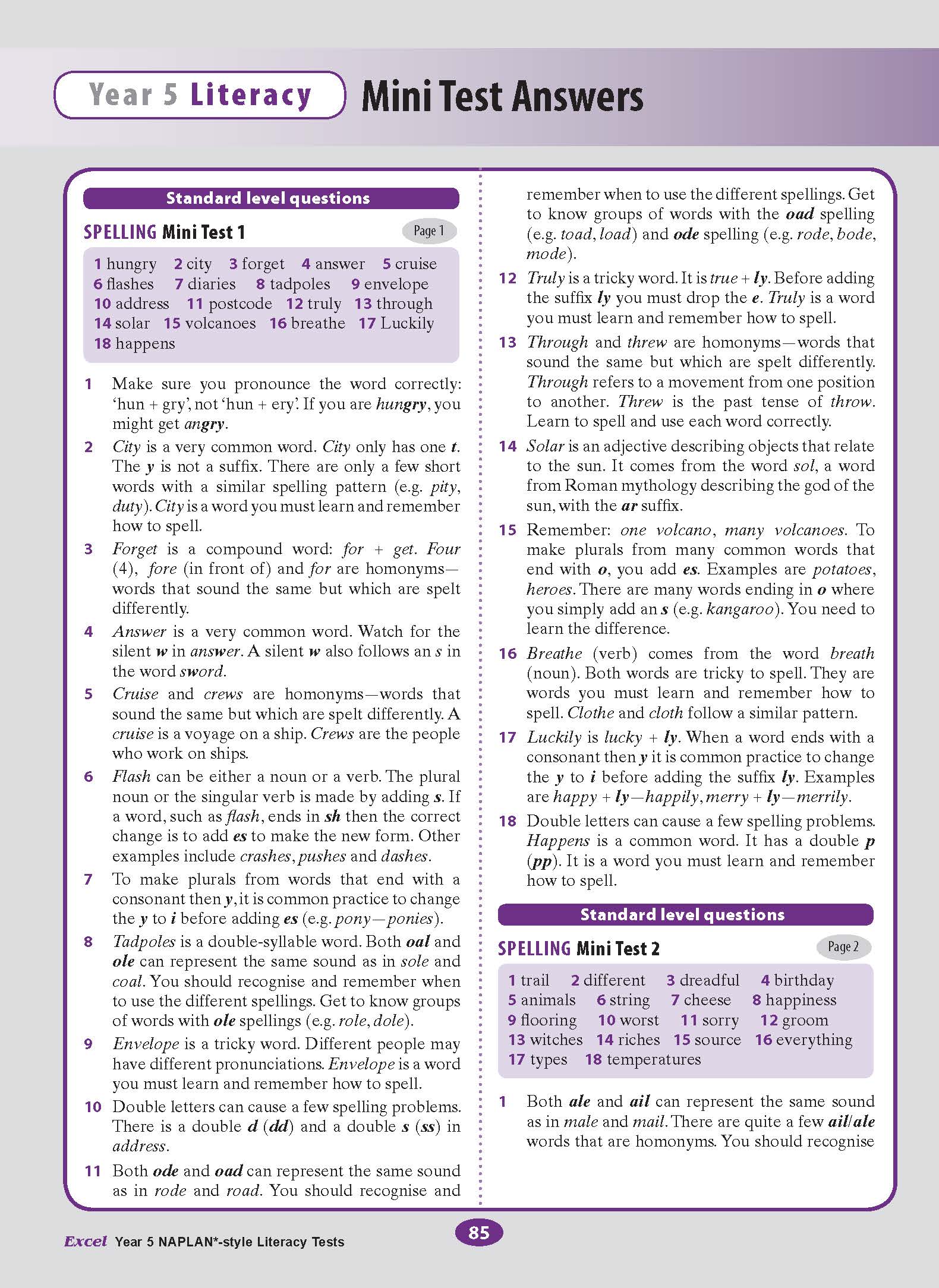 Excel Year 5 NAPLAN*-style Literacy Tests - Image 12