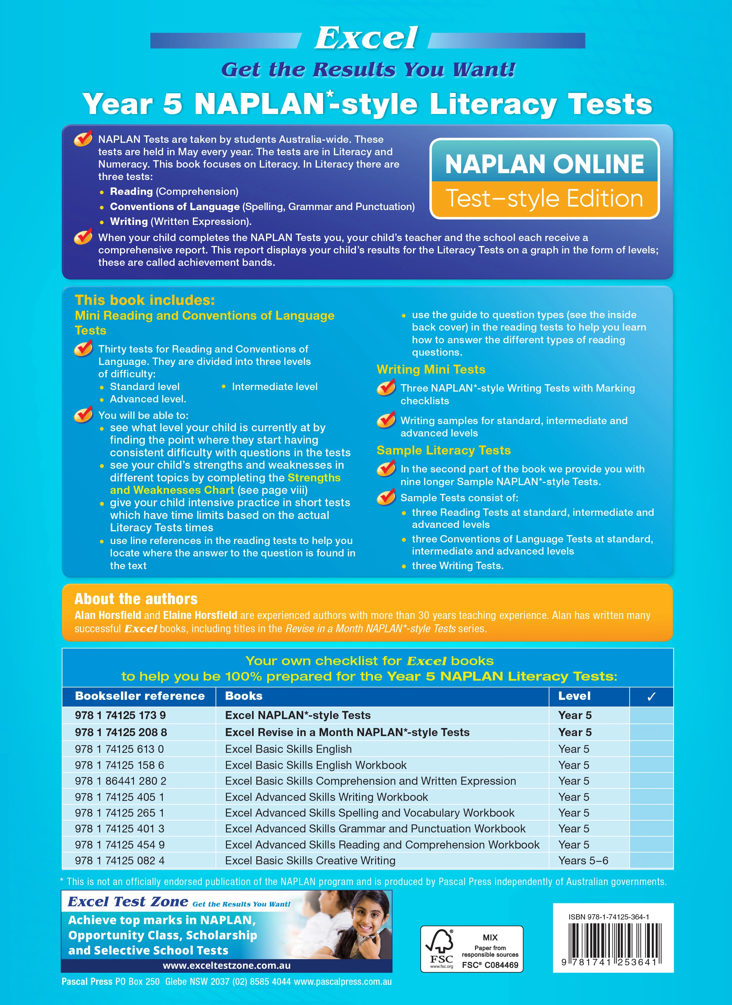Excel Year 5 NAPLAN*-style Literacy Tests - Image 15