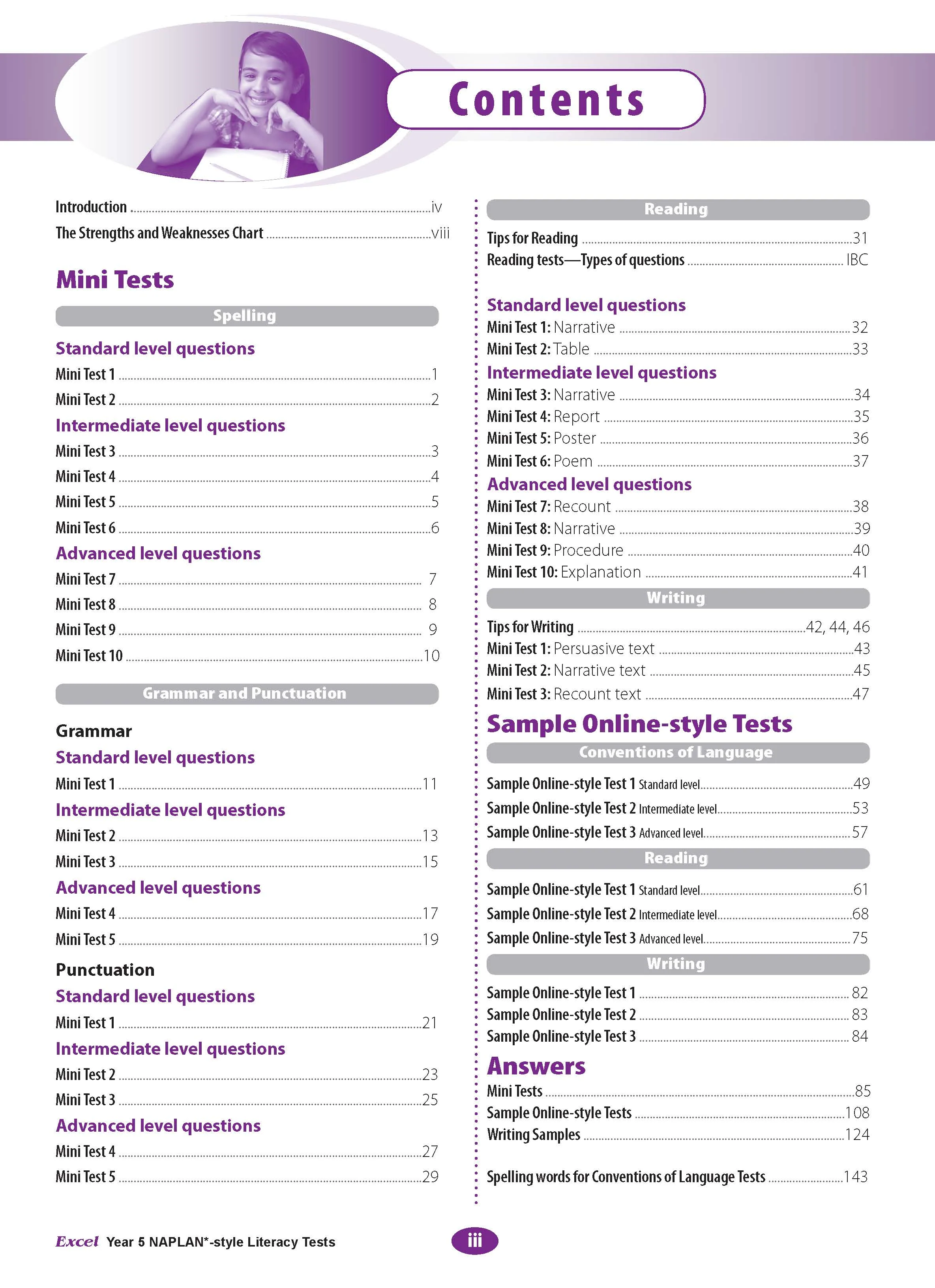 Excel Year 5 NAPLAN*-style Literacy Tests - Image 2