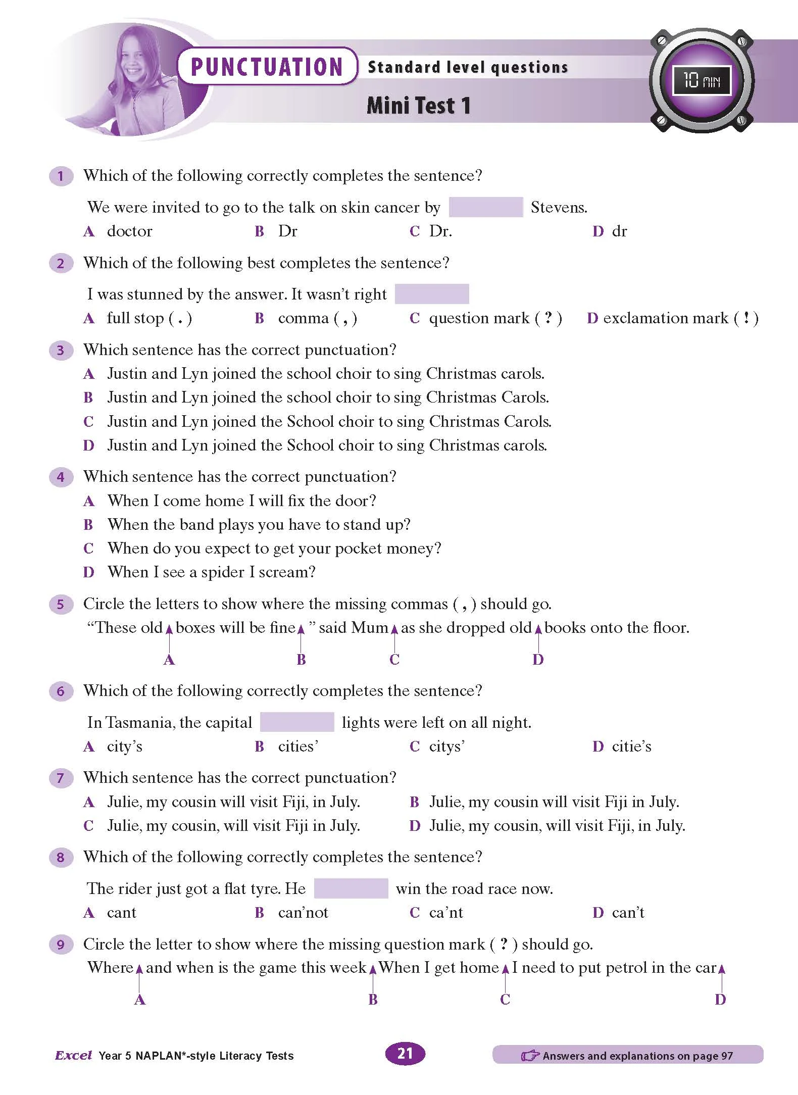 Excel Year 5 NAPLAN*-style Literacy Tests - Image 6