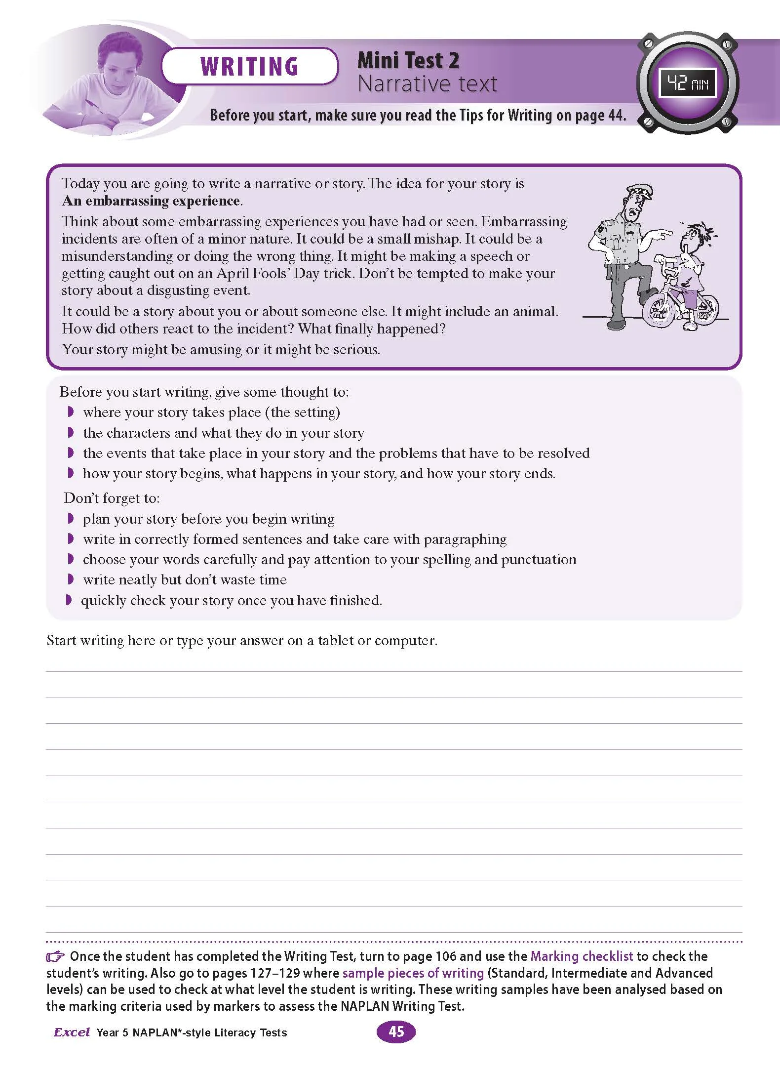 Excel Year 5 NAPLAN*-style Literacy Tests - Image 8