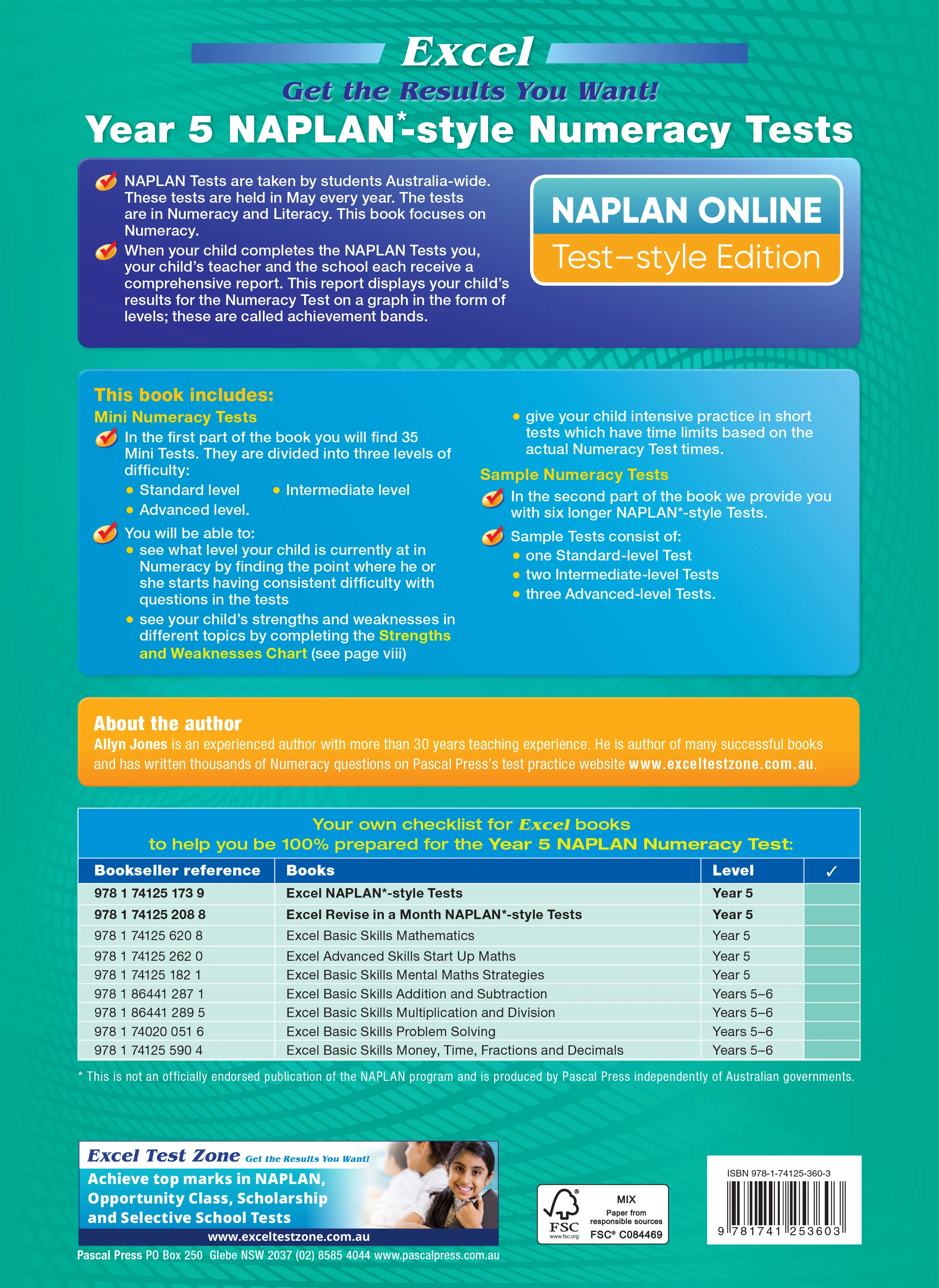 Excel Year 5 NAPLAN*-style Numeracy Tests - Image 15