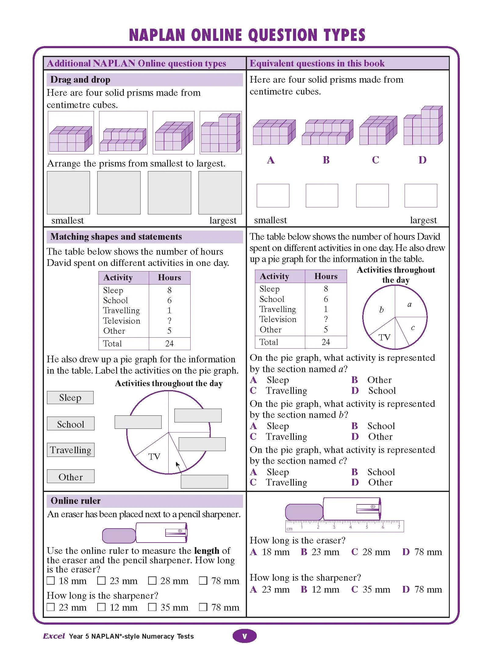 Excel Year 5 NAPLAN*-style Numeracy Tests - Image 3