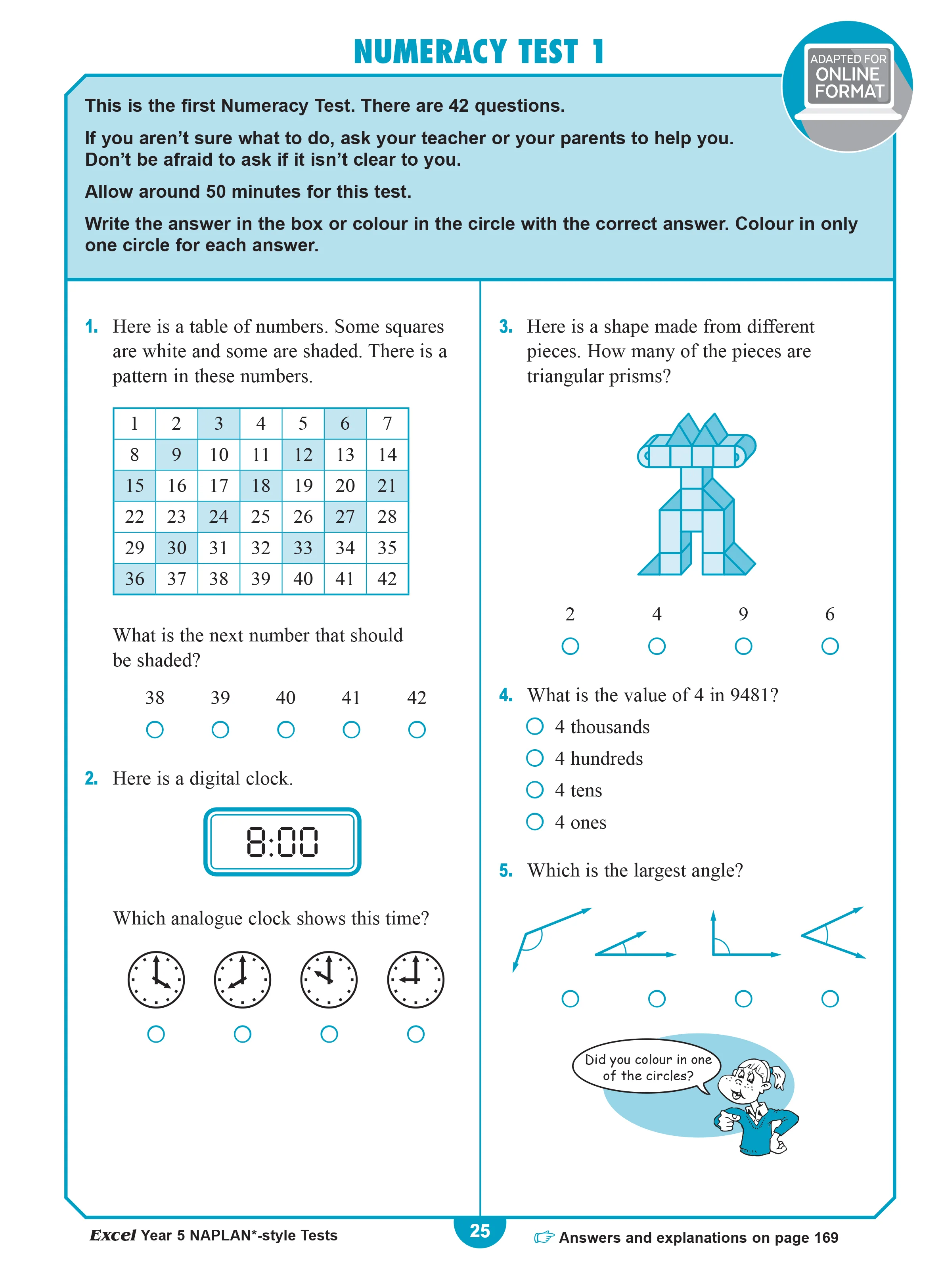 Excel Year 5 NAPLAN*-style Tests - Image 7
