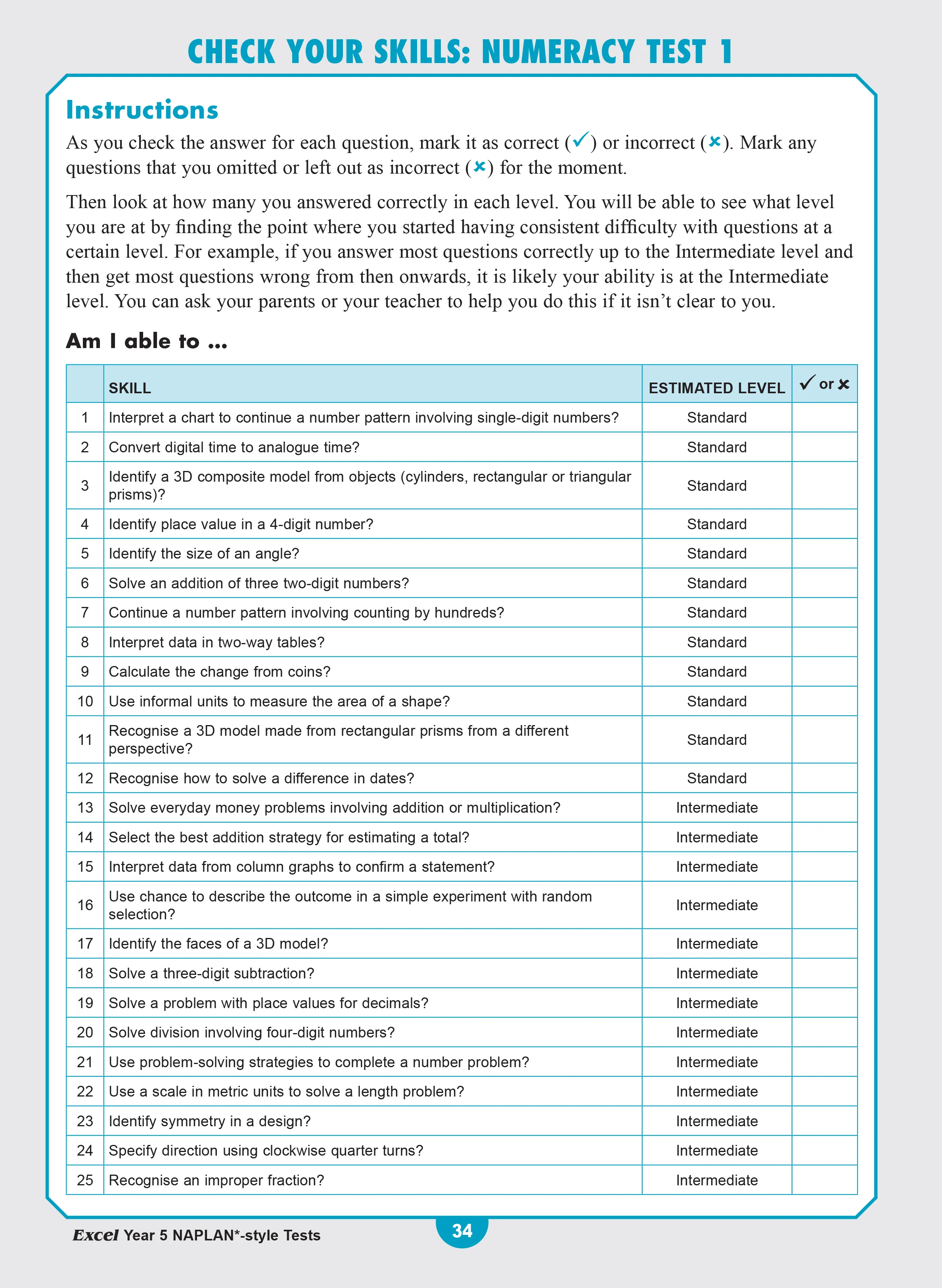 Excel Year 5 NAPLAN*-style Tests - Image 8