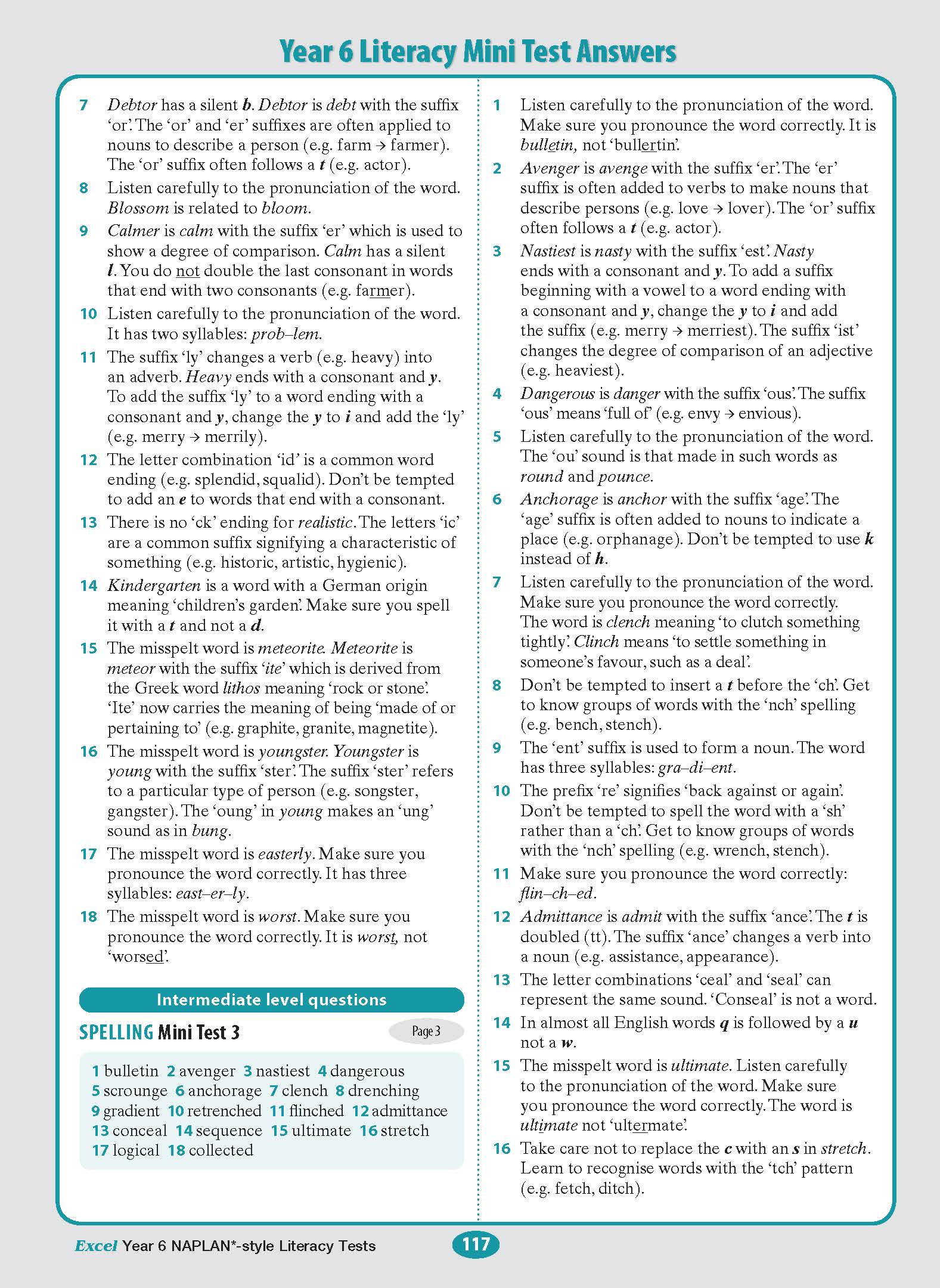Excel Year 6 NAPLAN*-style Literacy Tests - Image 11