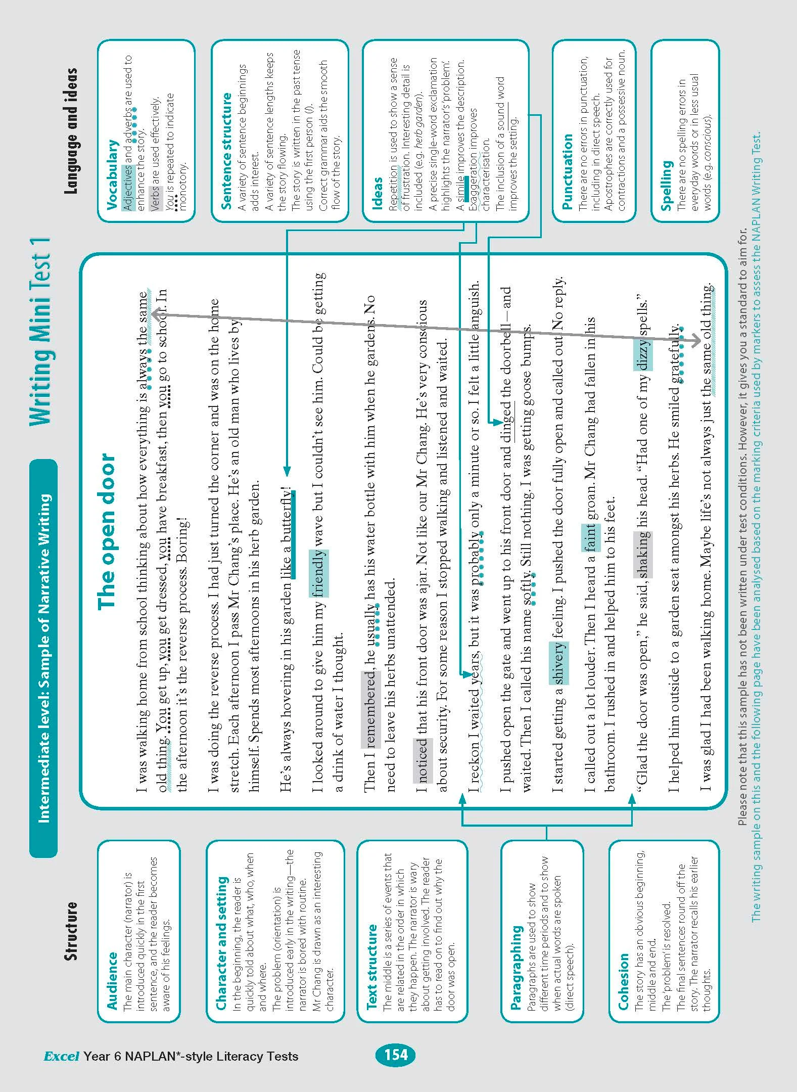 Excel Year 6 NAPLAN*-style Literacy Tests - Image 13