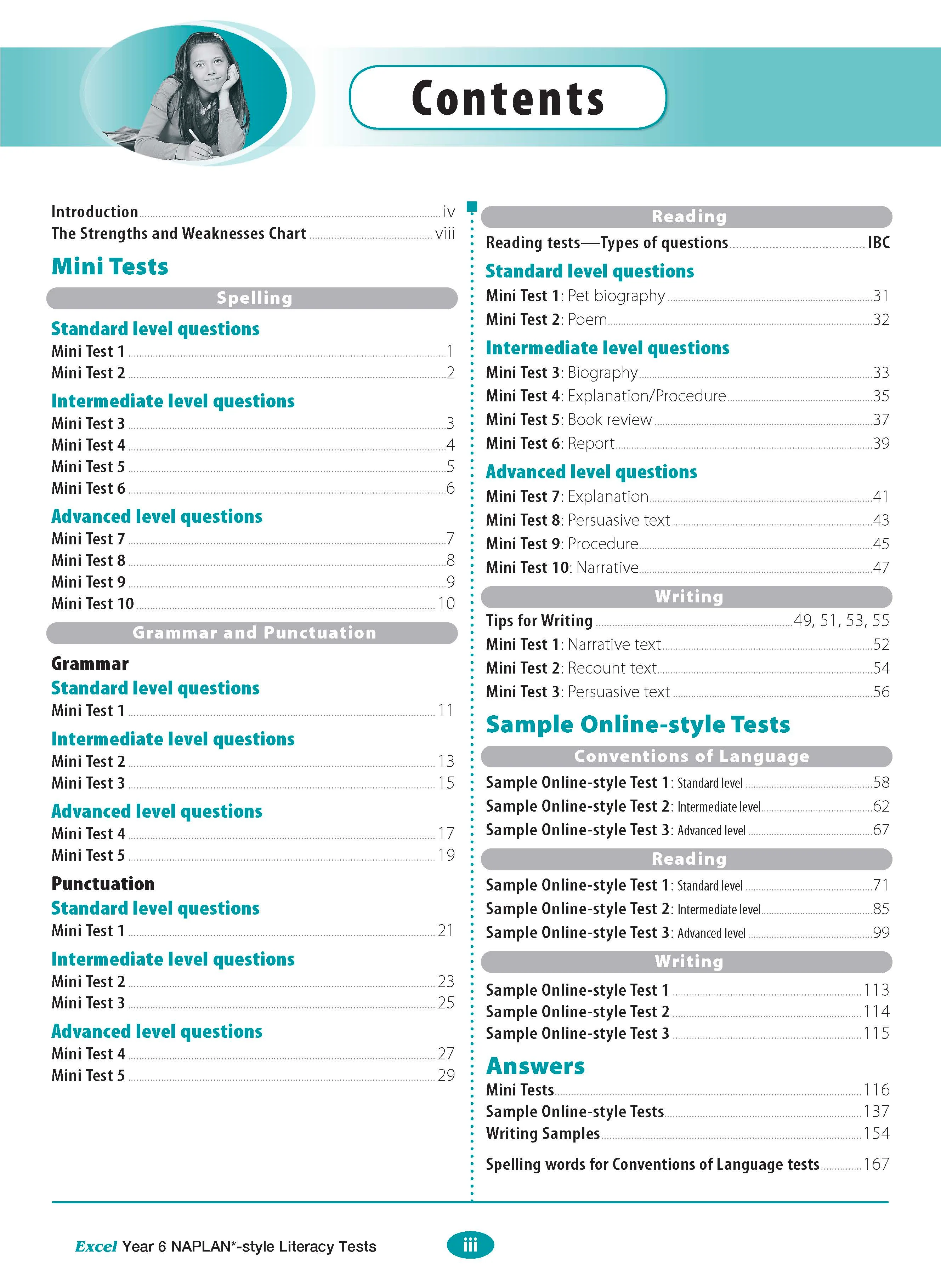 Excel Year 6 NAPLAN*-style Literacy Tests - Image 2