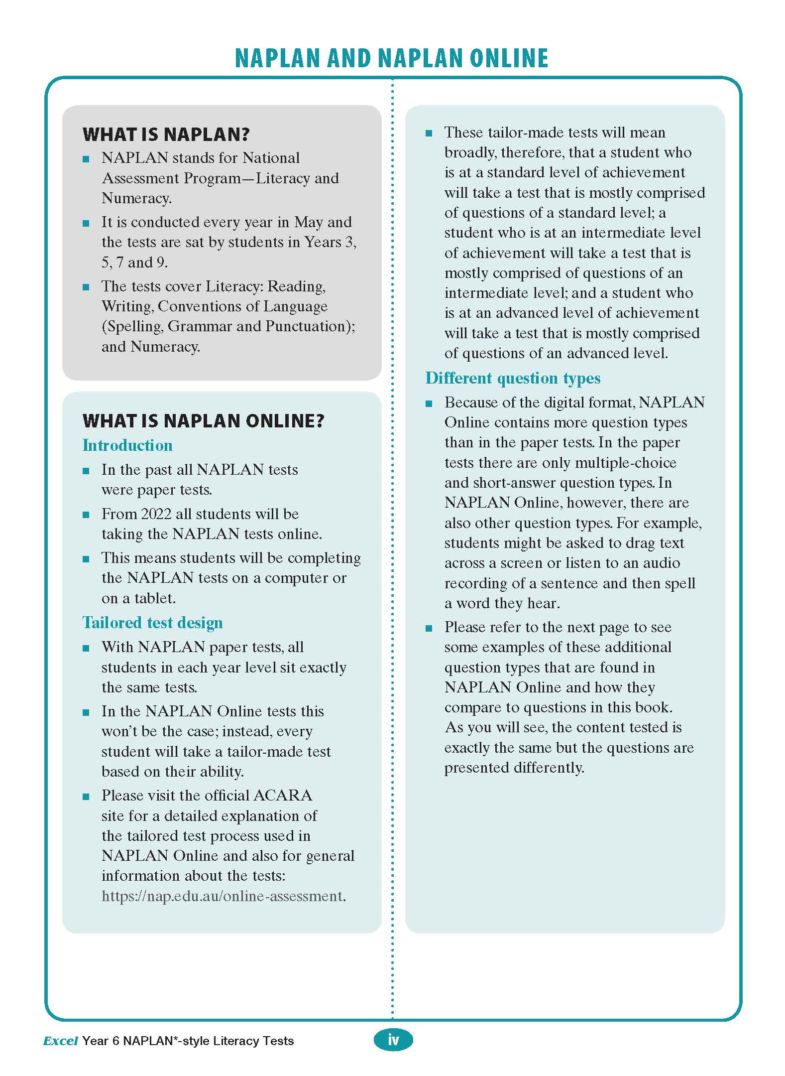 Excel Year 6 NAPLAN*-style Literacy Tests - Image 3