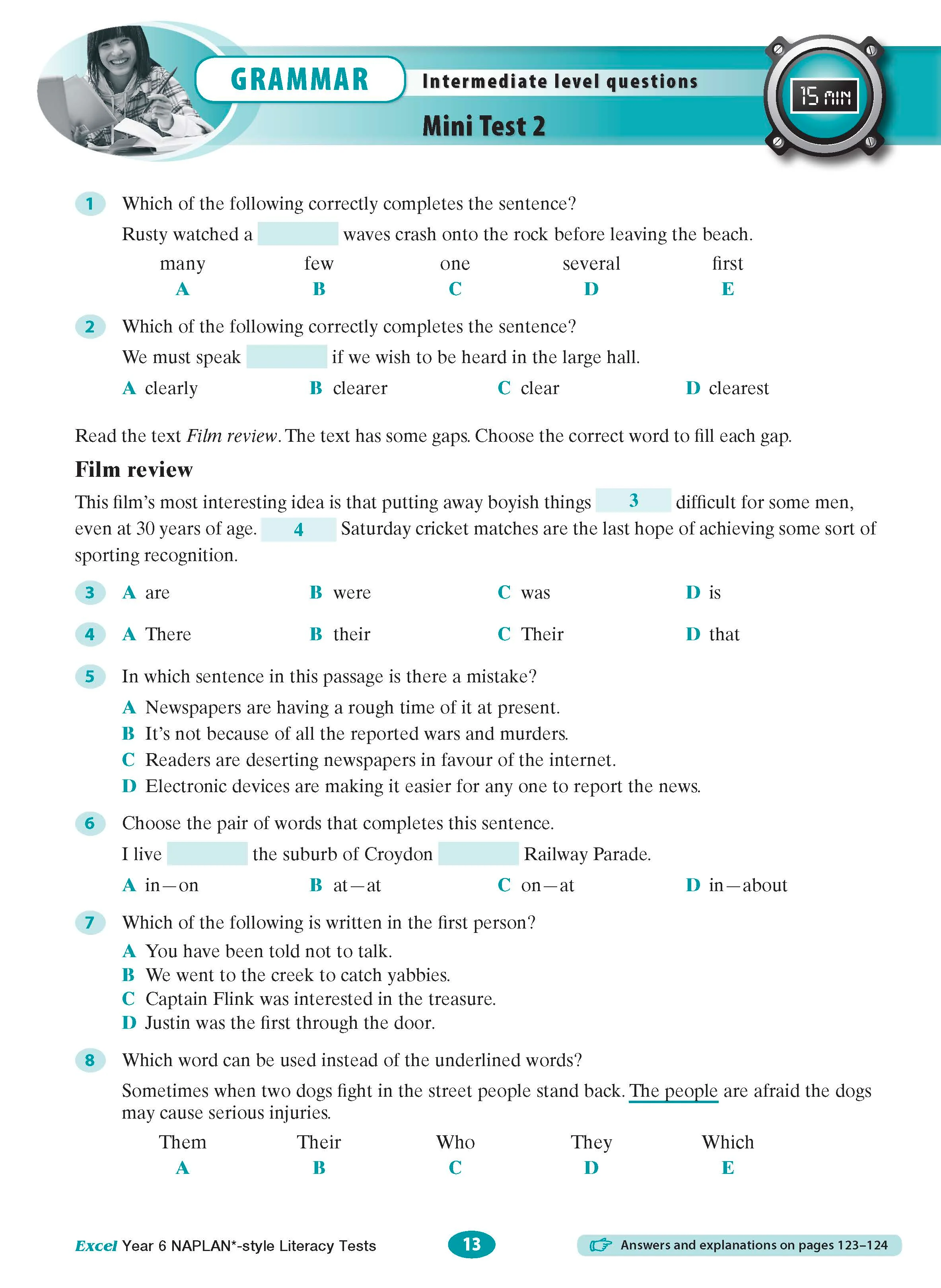 Excel Year 6 NAPLAN*-style Literacy Tests - Image 5