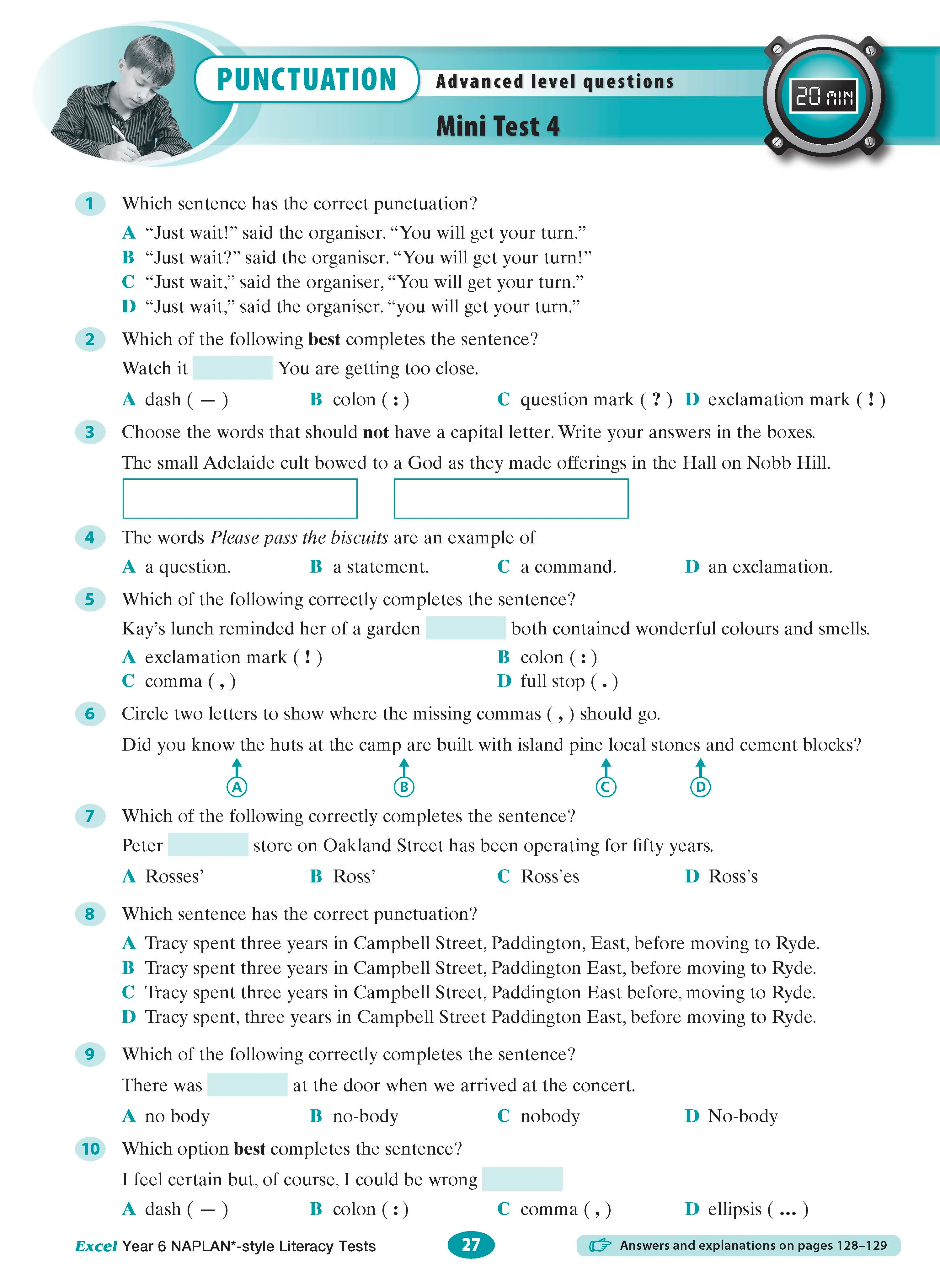 Excel Year 6 NAPLAN*-style Literacy Tests - Image 6