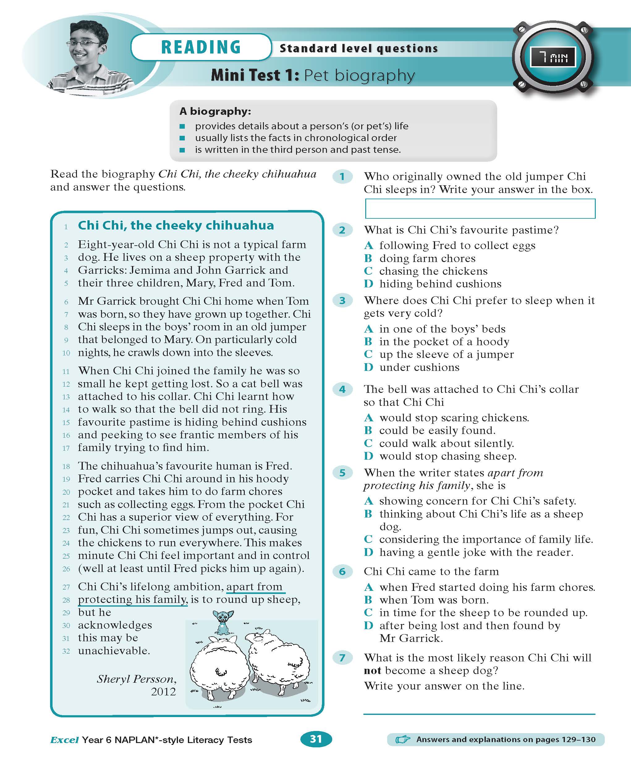 Excel Year 6 NAPLAN*-style Literacy Tests - Image 7