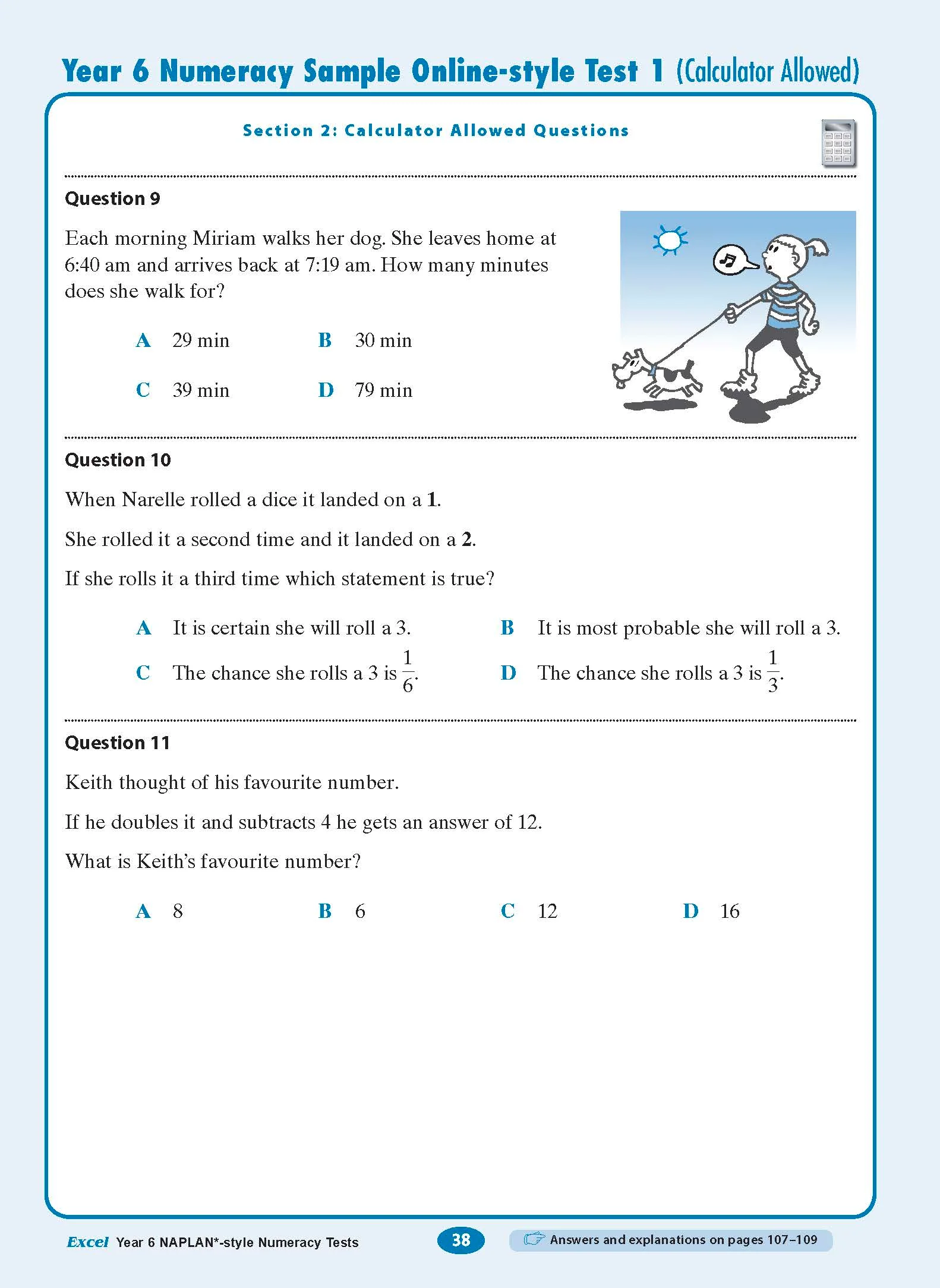 Excel Year 6 NAPLAN*-style Numeracy Tests - Image 11