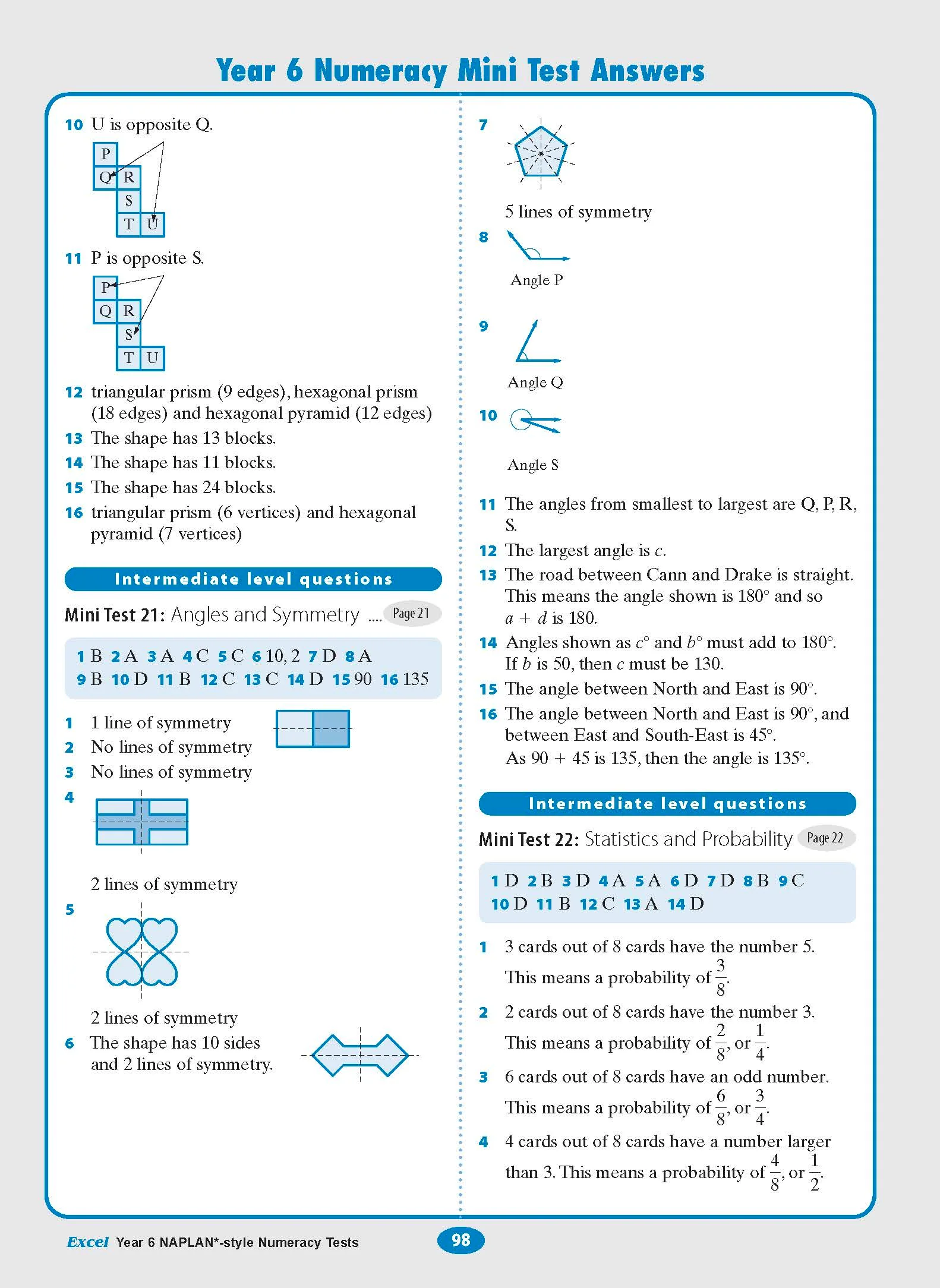 Excel Year 6 NAPLAN*-style Numeracy Tests - Image 13