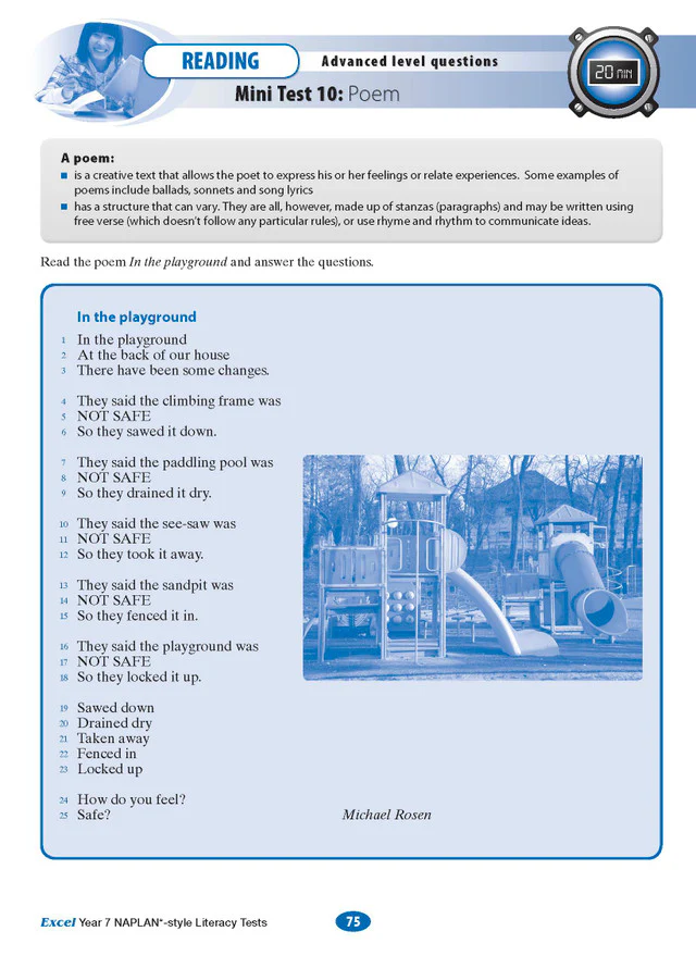 Excel Year 7 NAPLAN*-style Literacy Tests - Image 11