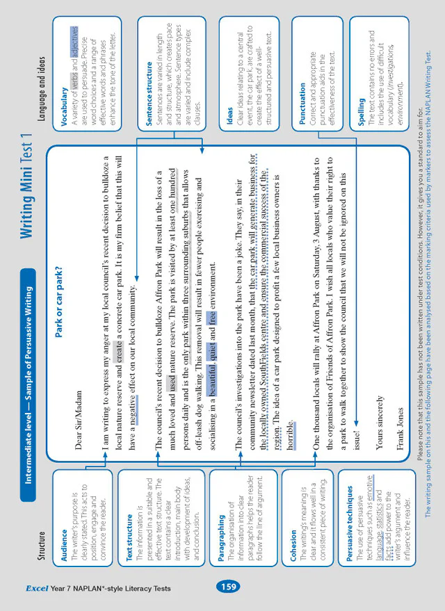 Excel Year 7 NAPLAN*-style Literacy Tests - Image 15