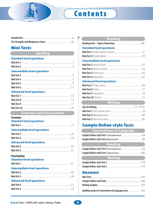Excel Year 7 NAPLAN*-style Literacy Tests - Image 2