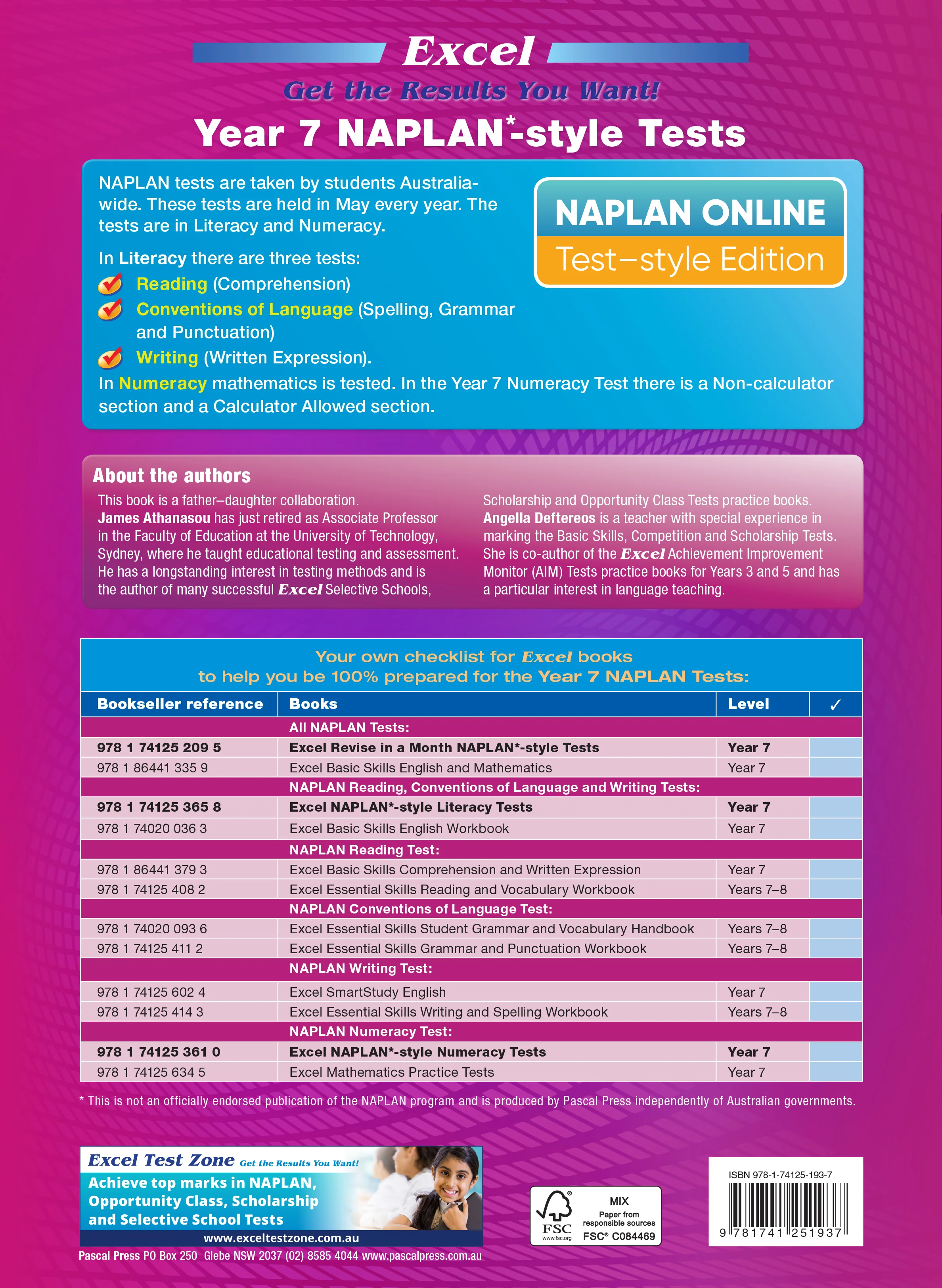 Excel Year 7 NAPLAN*-style Tests - Image 14